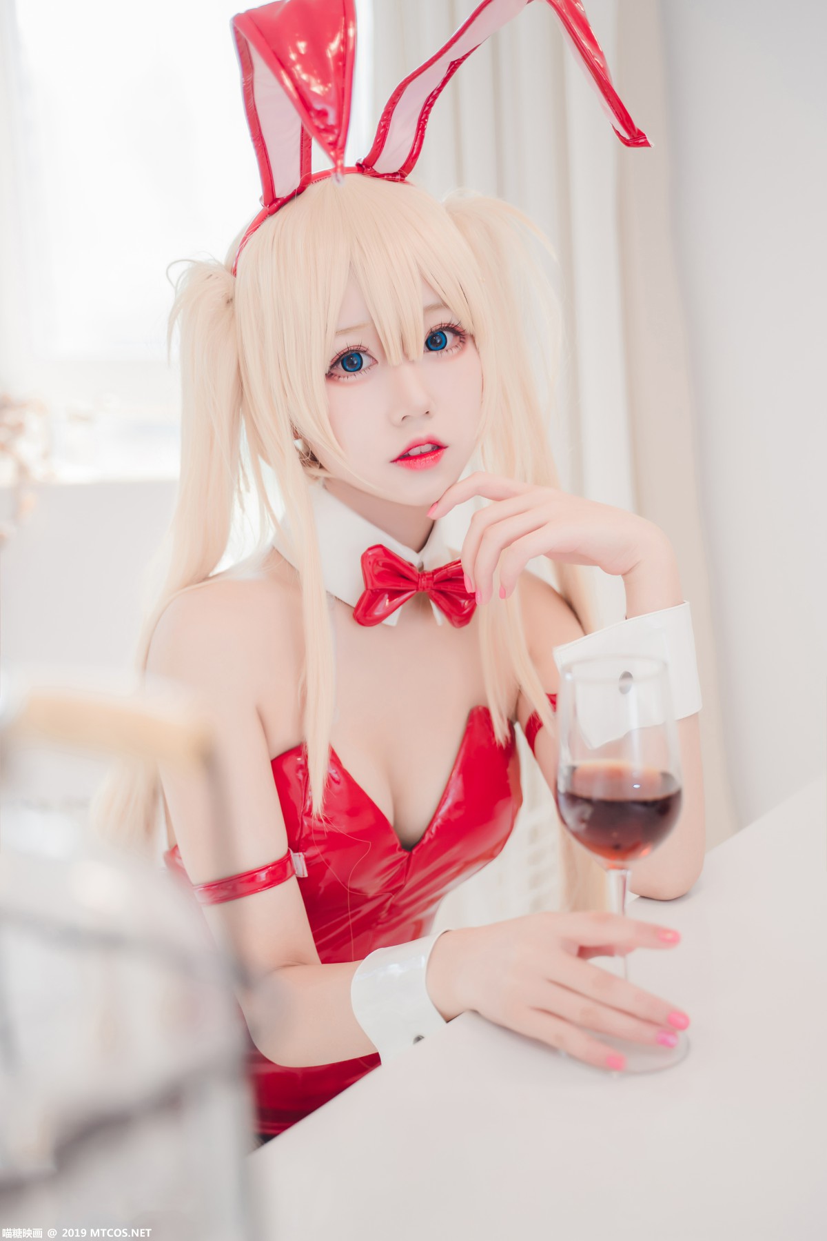 [喵糖映画]VOL.021 猫君君_MaoJun 英梨梨兔女郎cos – COSPLAY-小爱·美女部落