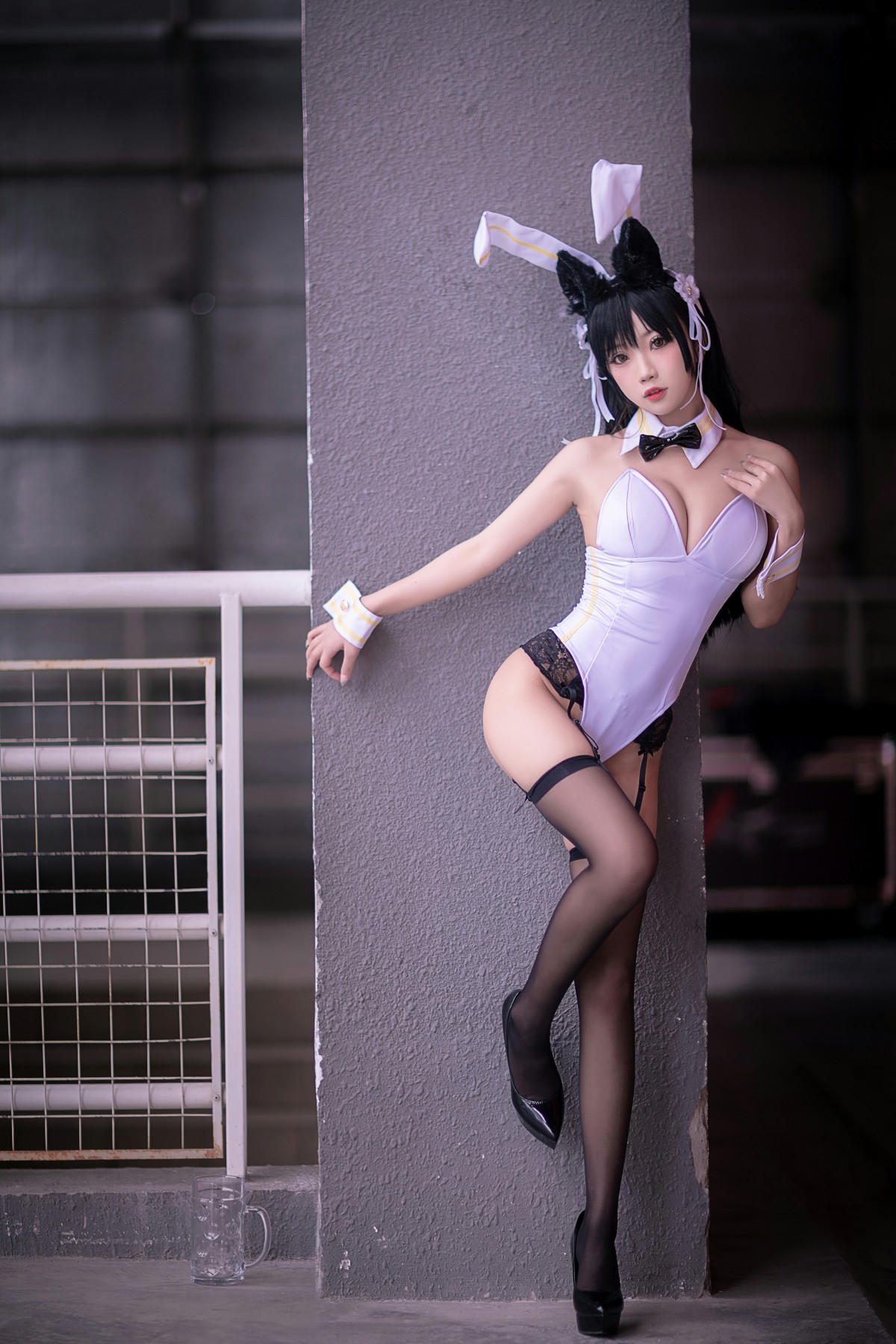 图片[9]-[Cosplay]鬼畜瑶在不在 – 黑丝兔女郎 – COSPLAY-小爱·美女部落