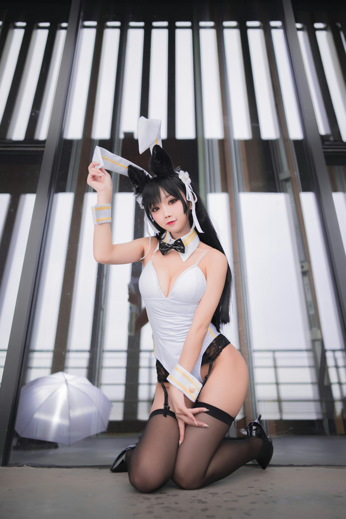 图片[17]-[Cosplay]鬼畜瑶在不在 – 黑丝兔女郎 – COSPLAY-小爱·美女部落