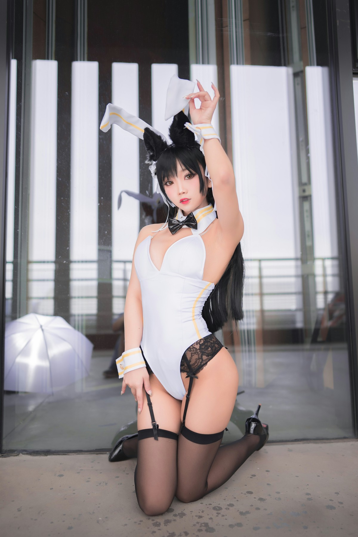 图片[18]-[Cosplay]鬼畜瑶在不在 – 黑丝兔女郎 – COSPLAY-小爱·美女部落