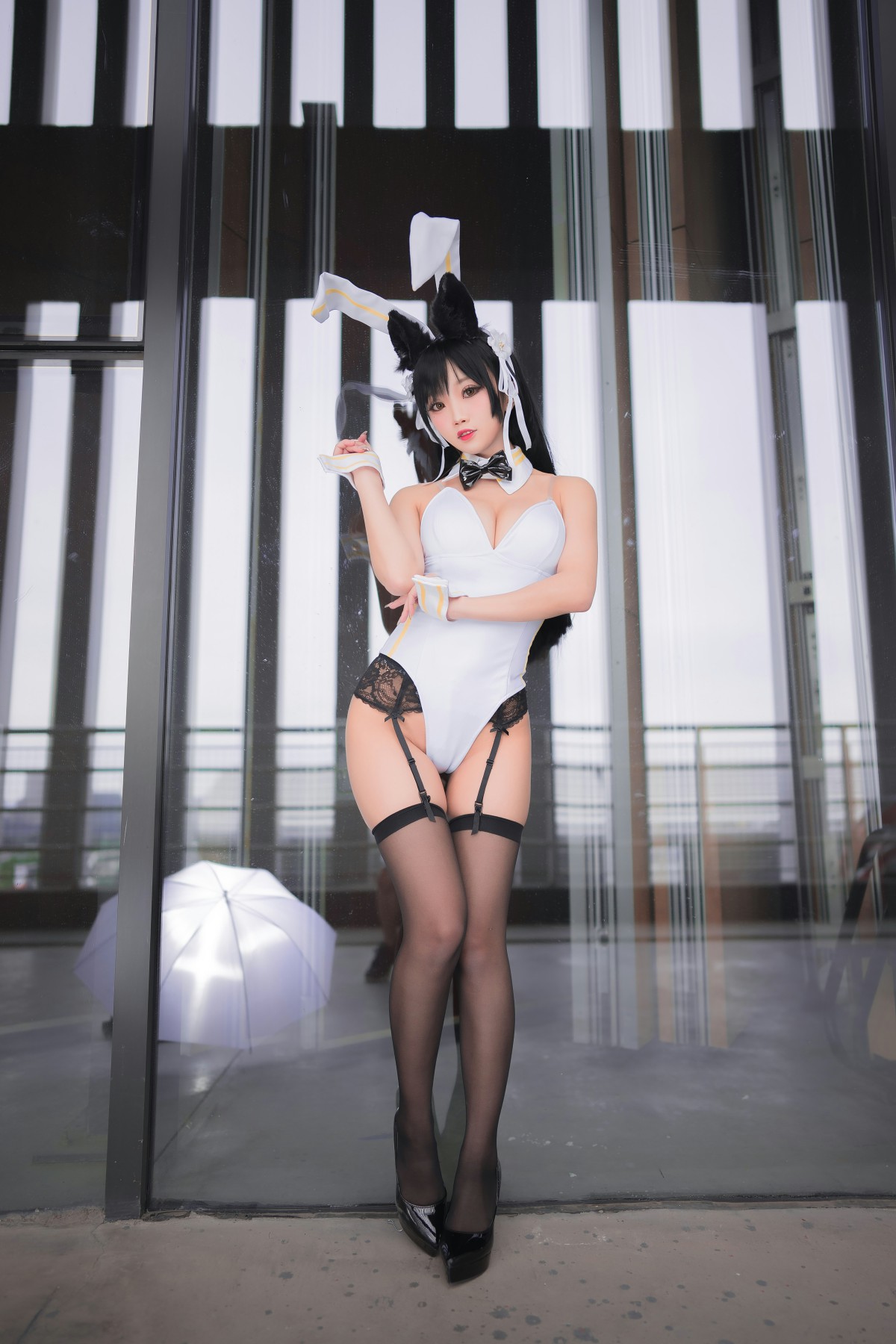 图片[21]-[Cosplay]鬼畜瑶在不在 – 黑丝兔女郎 – COSPLAY-小爱·美女部落