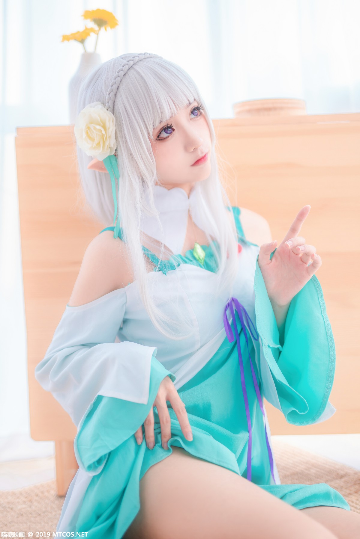 [喵糖映画]VOL.020 COS白发魔女 – COSPLAY-小爱·美女部落