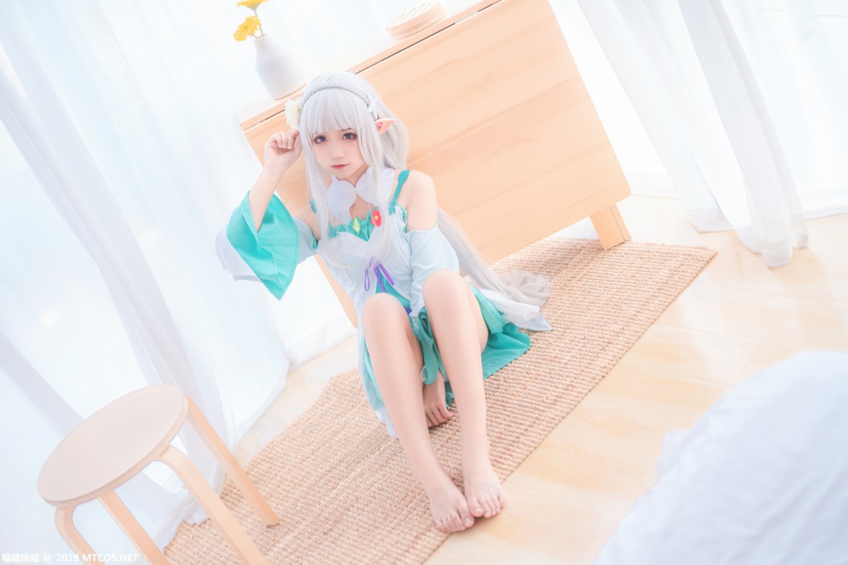图片[4]-[喵糖映画]VOL.020 COS白发魔女 – COSPLAY-小爱·美女部落