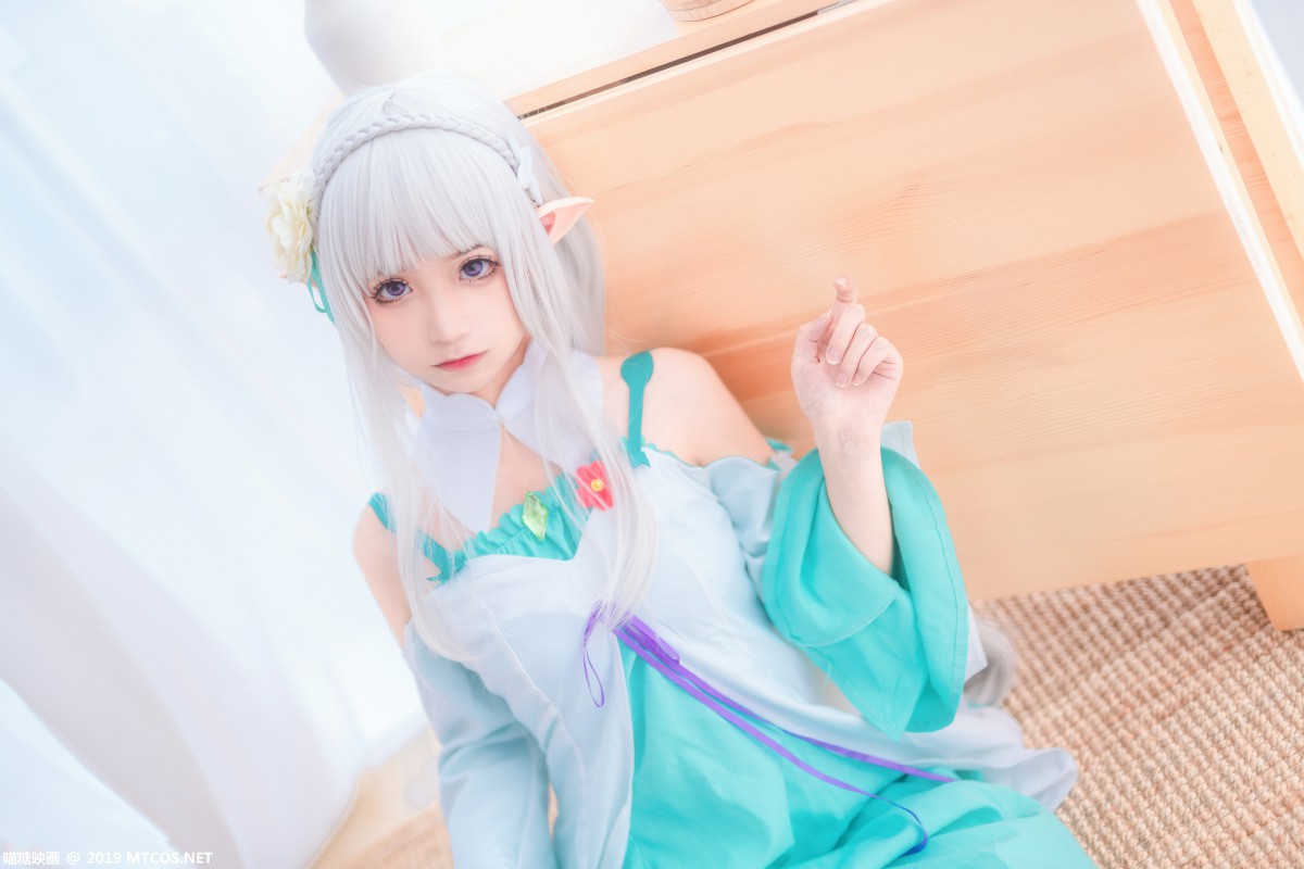 图片[6]-[喵糖映画]VOL.020 COS白发魔女 – COSPLAY-小爱·美女部落