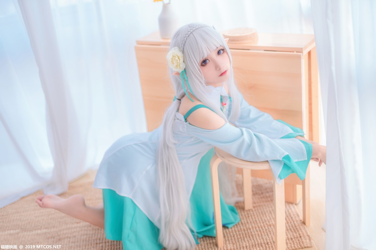 图片[9]-[喵糖映画]VOL.020 COS白发魔女 – COSPLAY-小爱·美女部落