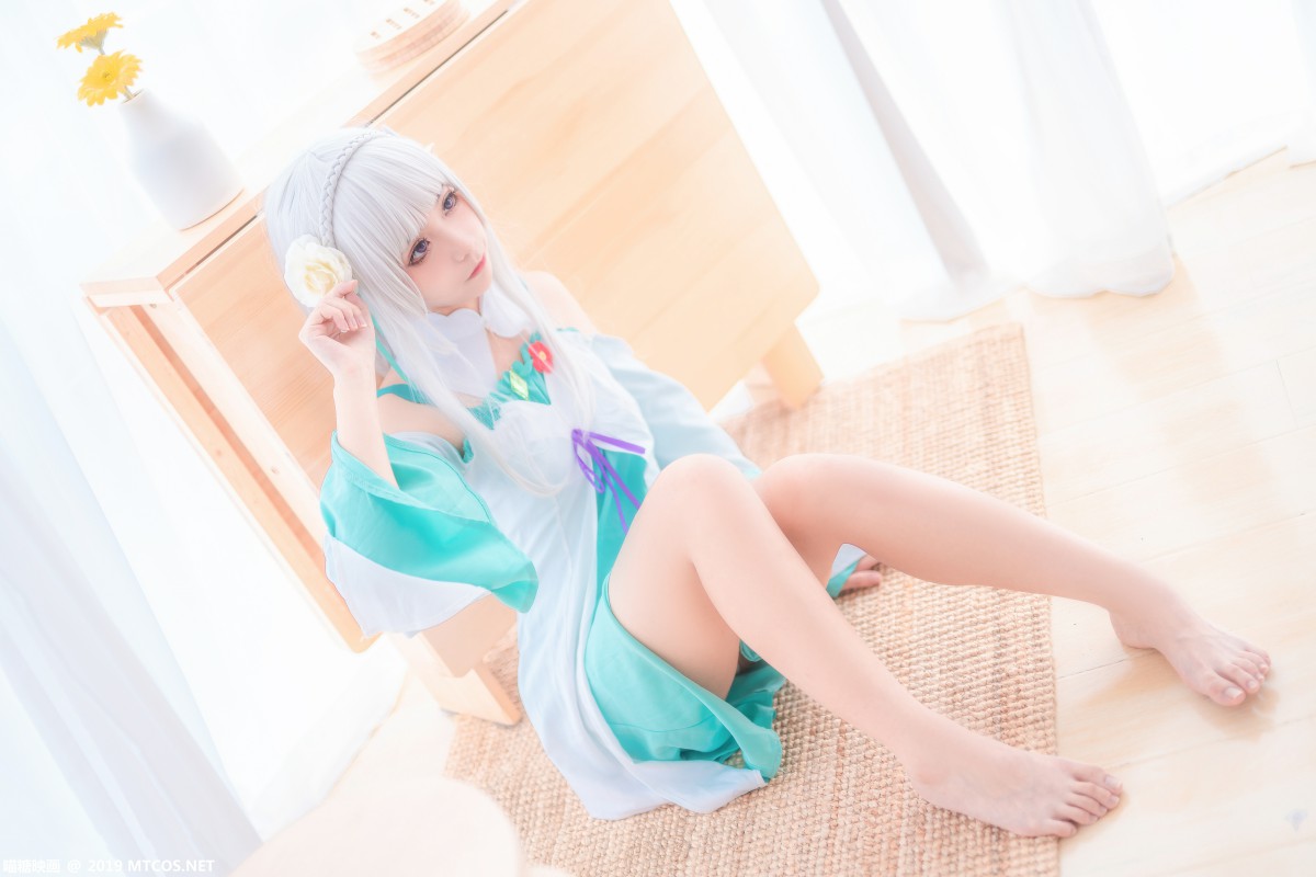 图片[7]-[喵糖映画]VOL.020 COS白发魔女 – COSPLAY-小爱·美女部落