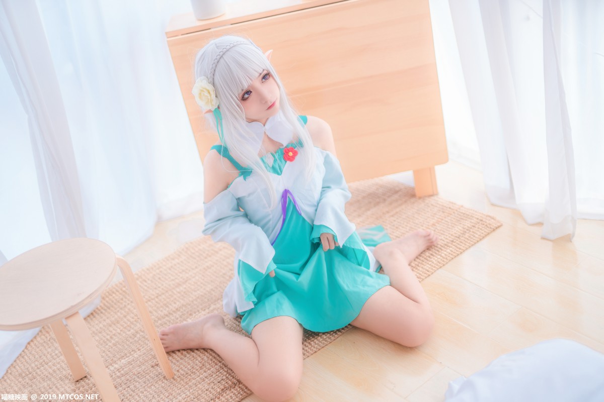 图片[14]-[喵糖映画]VOL.020 COS白发魔女 – COSPLAY-小爱·美女部落