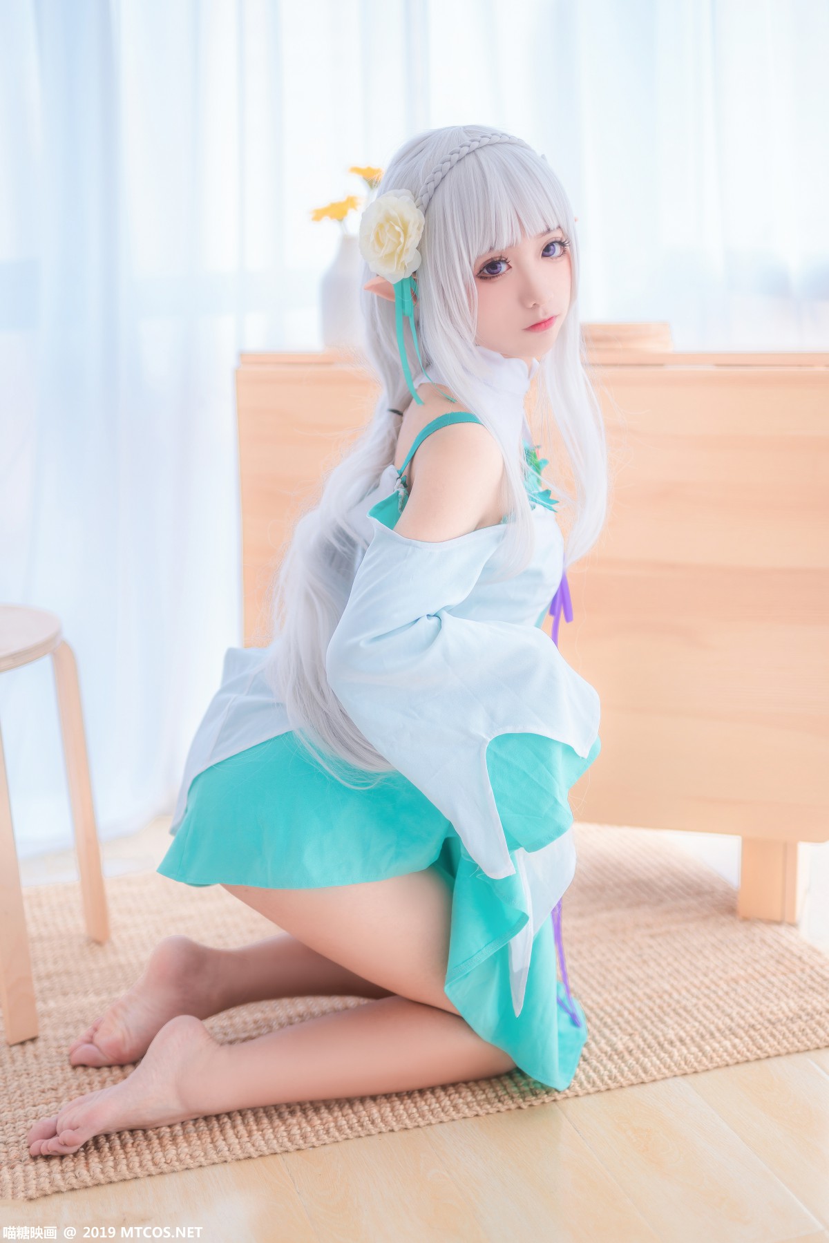 图片[15]-[喵糖映画]VOL.020 COS白发魔女 – COSPLAY-小爱·美女部落