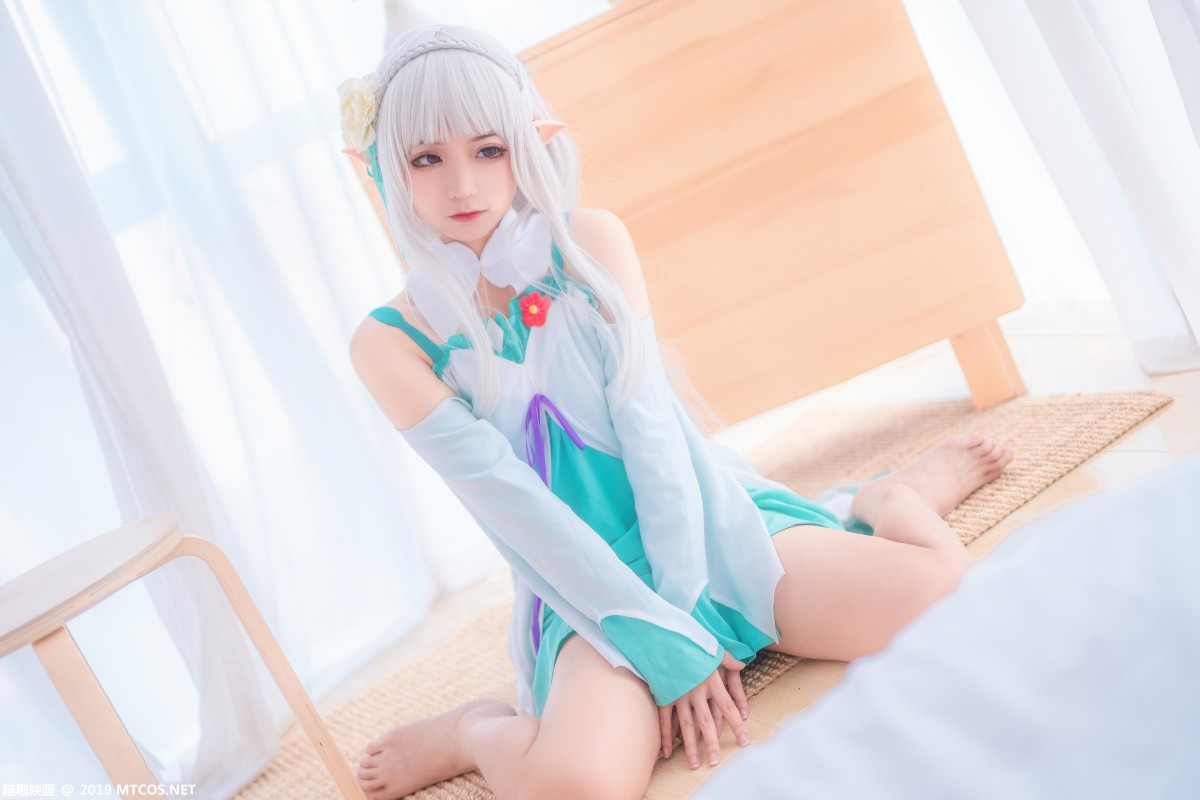 图片[13]-[喵糖映画]VOL.020 COS白发魔女 – COSPLAY-小爱·美女部落