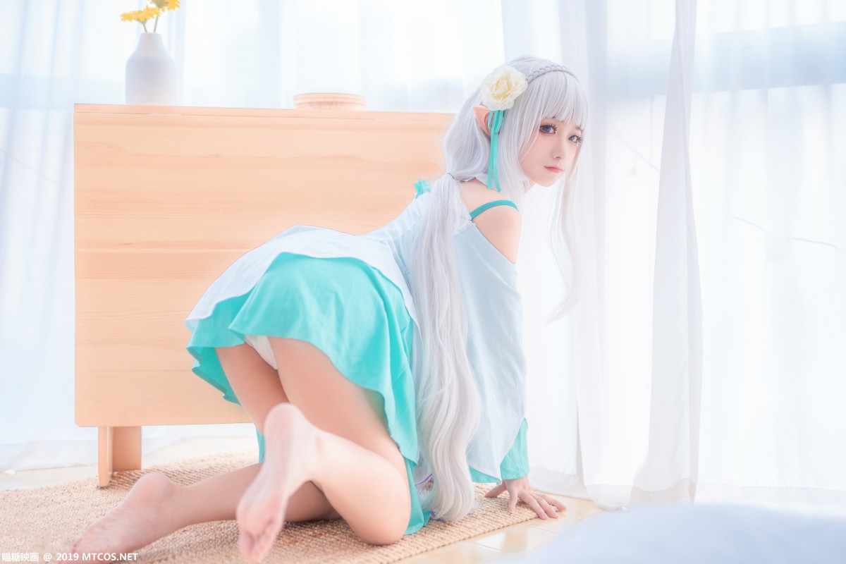 图片[16]-[喵糖映画]VOL.020 COS白发魔女 – COSPLAY-小爱·美女部落