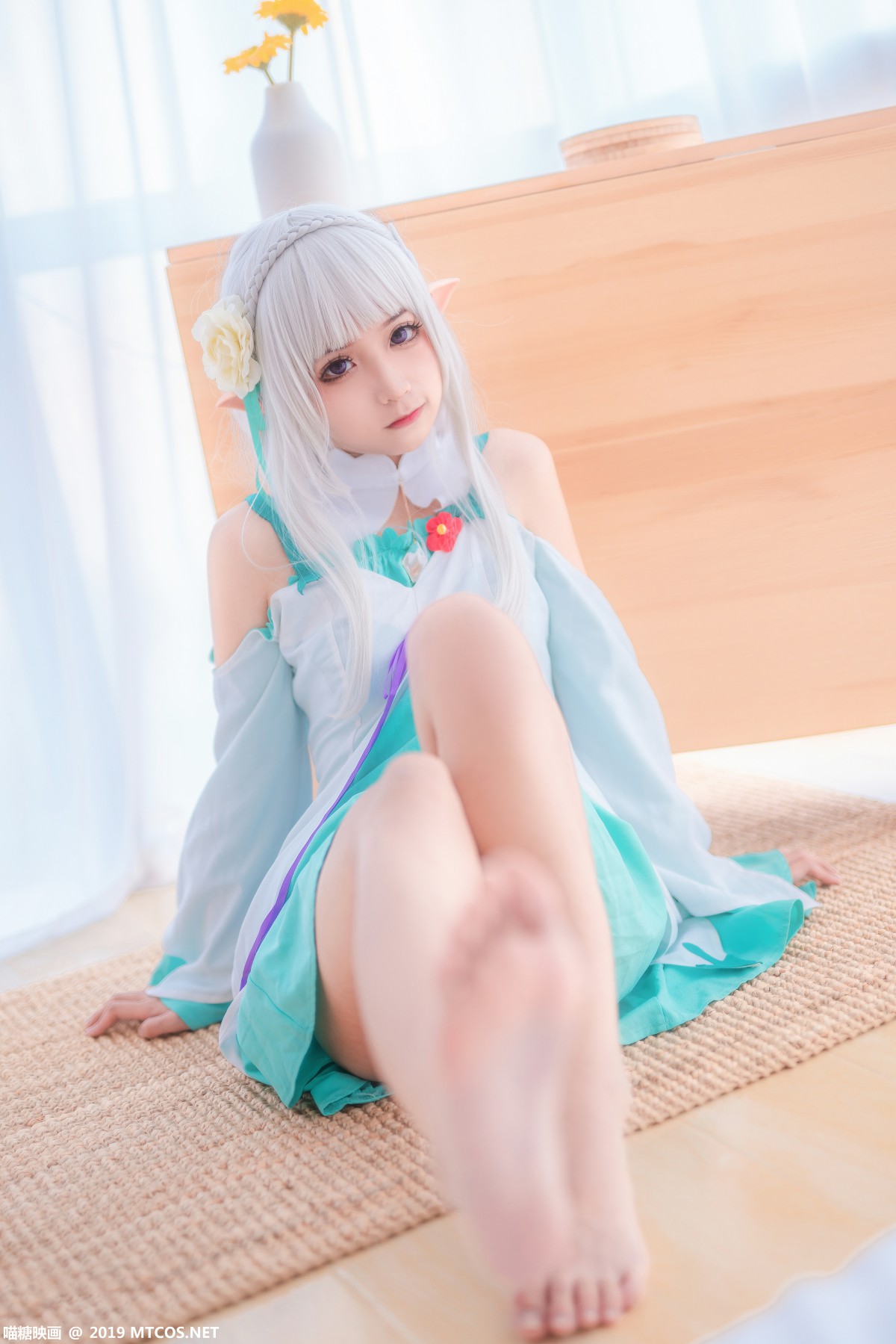 图片[19]-[喵糖映画]VOL.020 COS白发魔女 – COSPLAY-小爱·美女部落