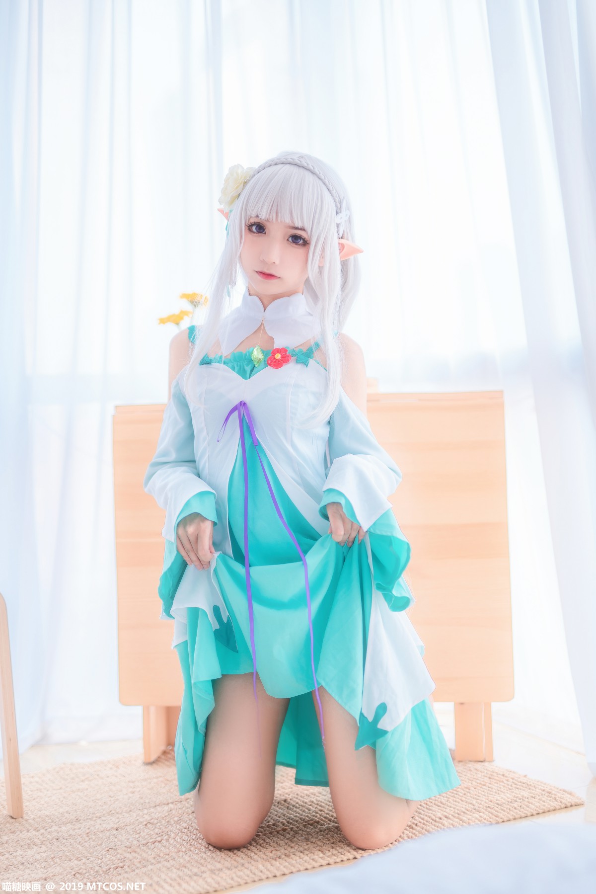 图片[23]-[喵糖映画]VOL.020 COS白发魔女 – COSPLAY-小爱·美女部落