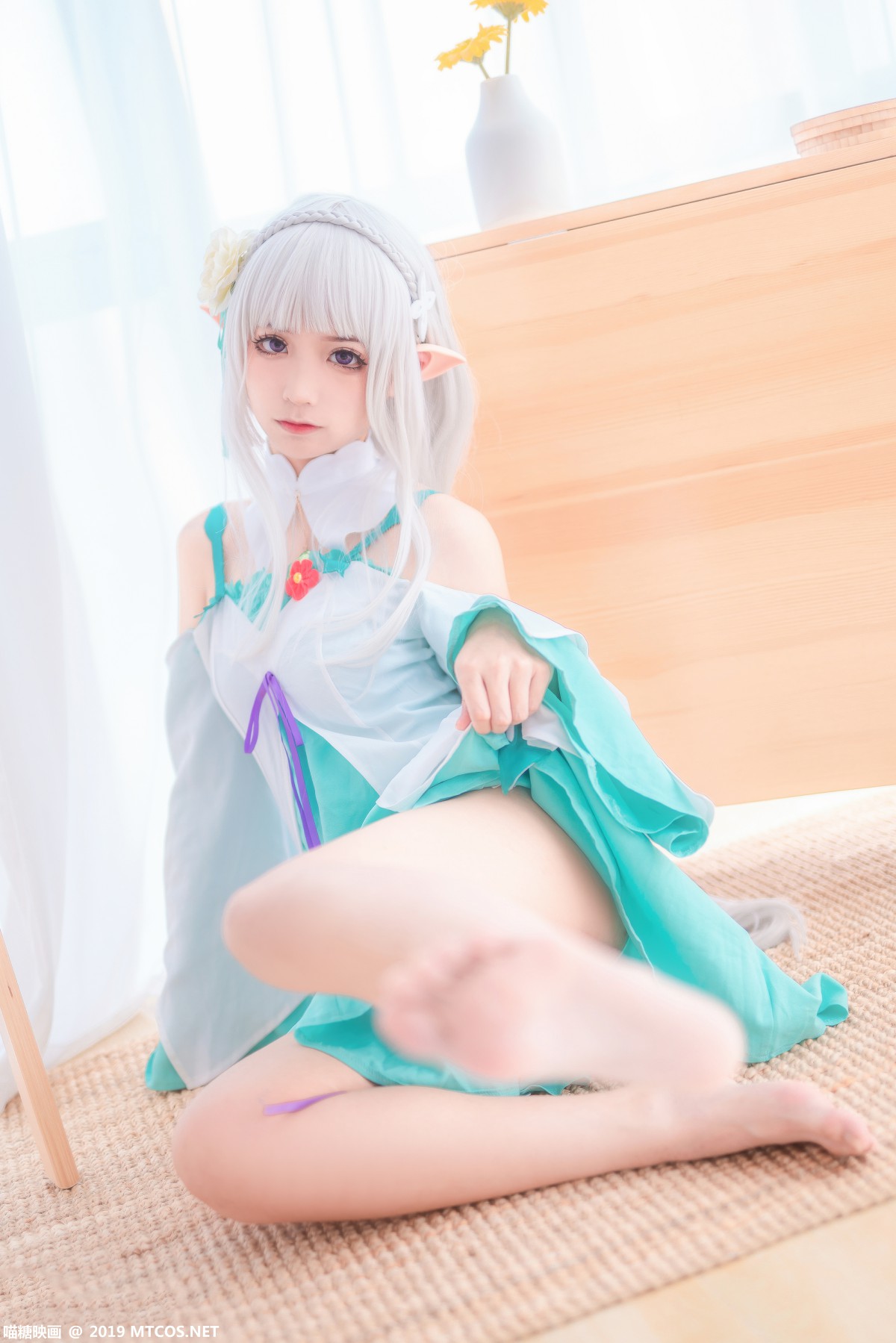 图片[28]-[喵糖映画]VOL.020 COS白发魔女 – COSPLAY-小爱·美女部落
