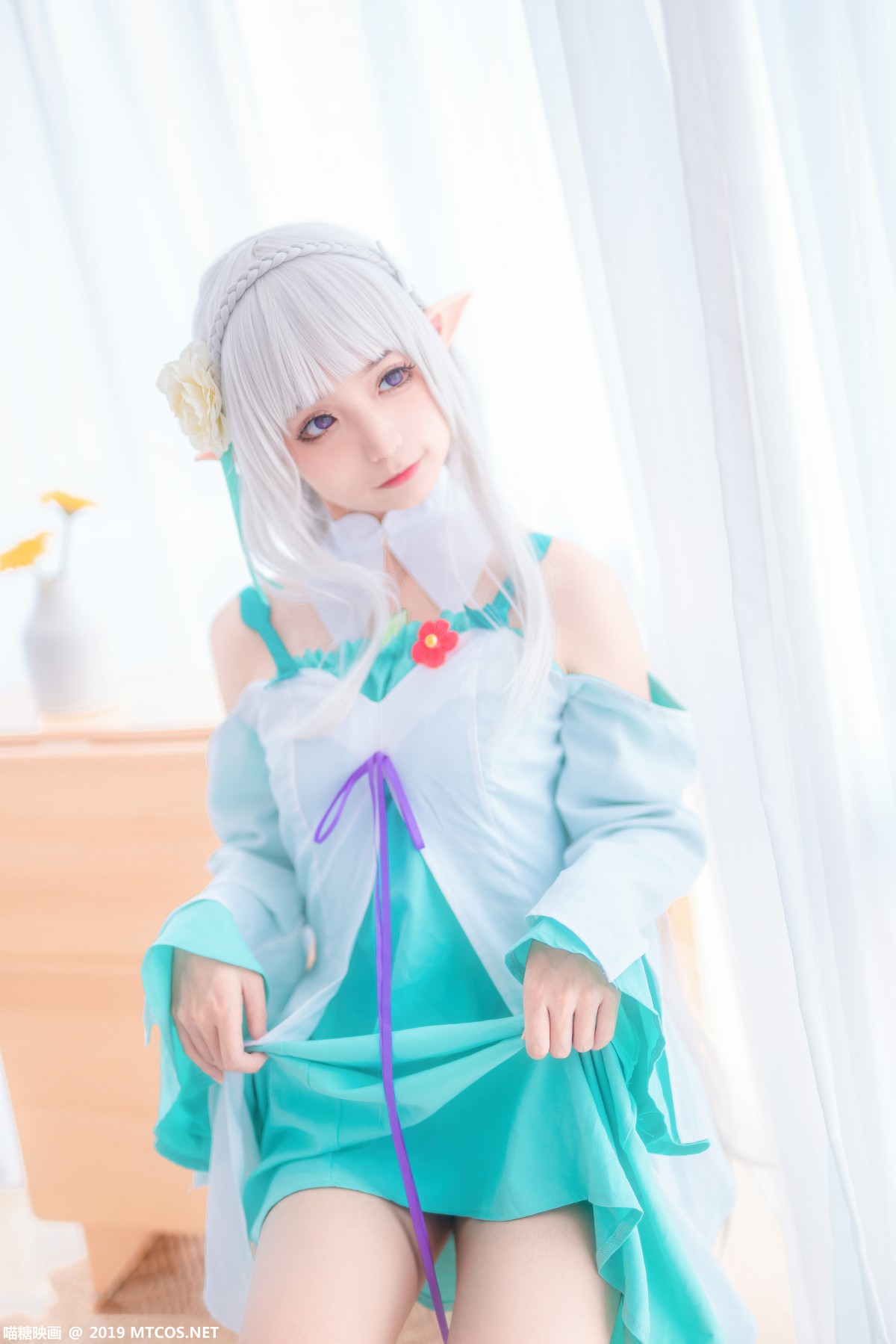 图片[27]-[喵糖映画]VOL.020 COS白发魔女 – COSPLAY-小爱·美女部落