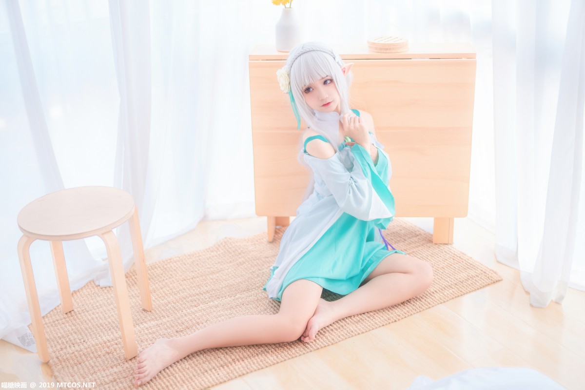 图片[38]-[喵糖映画]VOL.020 COS白发魔女 – COSPLAY-小爱·美女部落