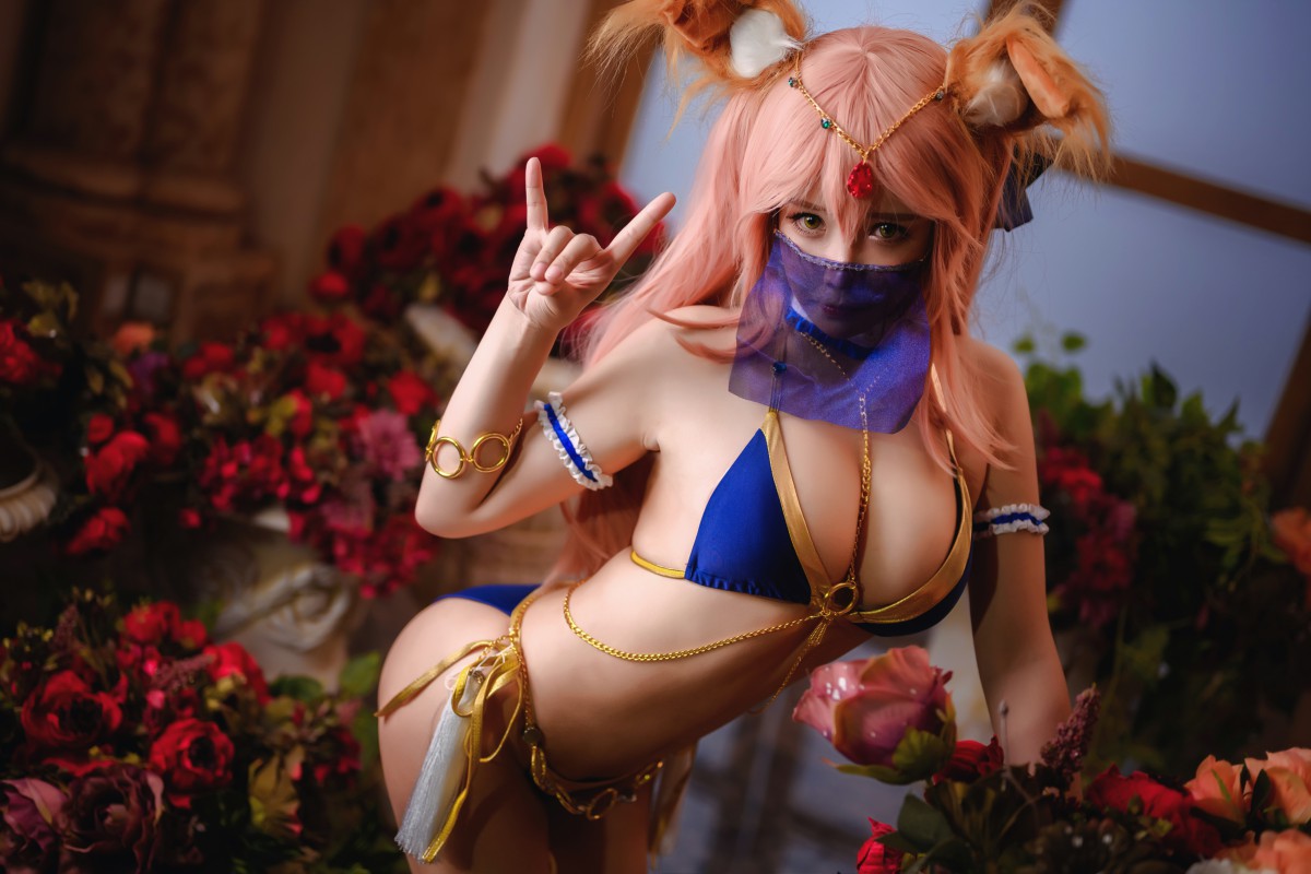 [Cosplay]抱走莫子 – 玉藻の前 – COSPLAY-小爱·美女部落