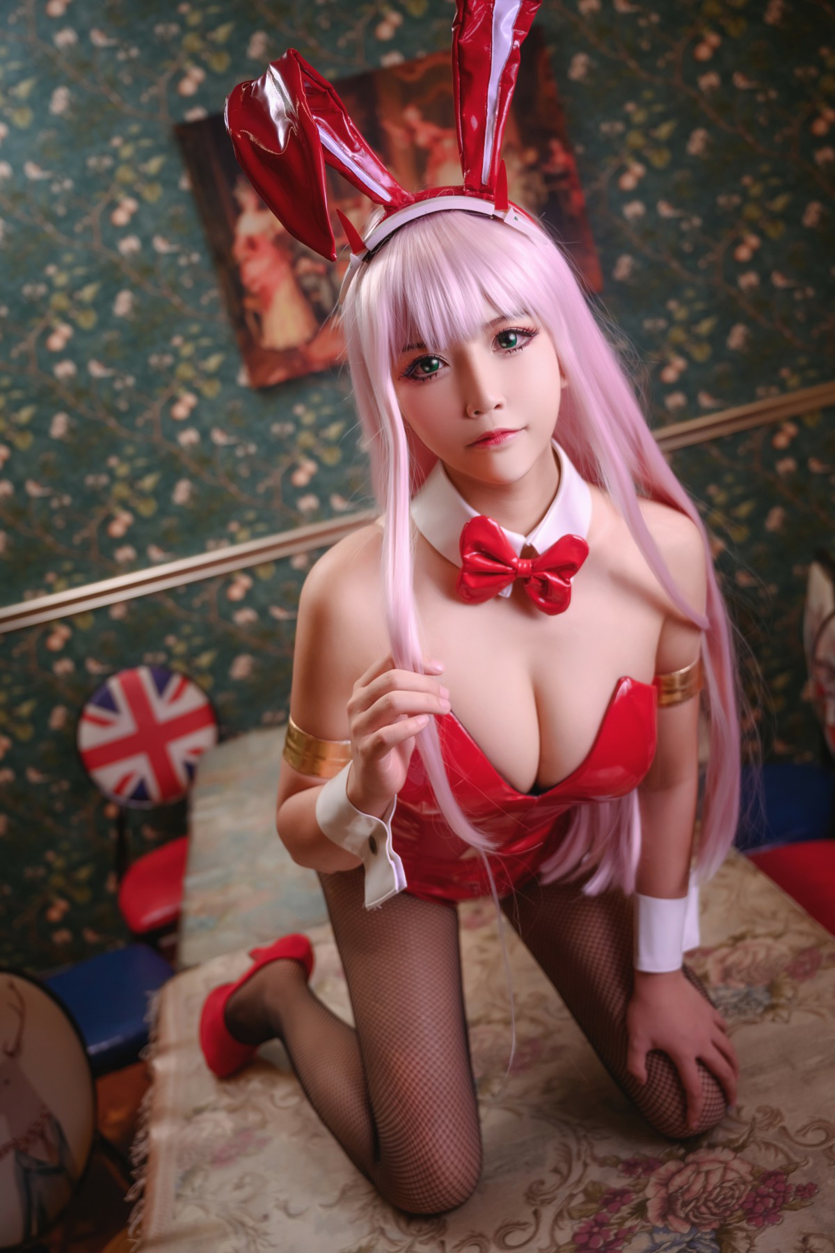 [Cosplay]抱走莫子 – 02 网袜兔女郎 – COSPLAY-小爱·美女部落