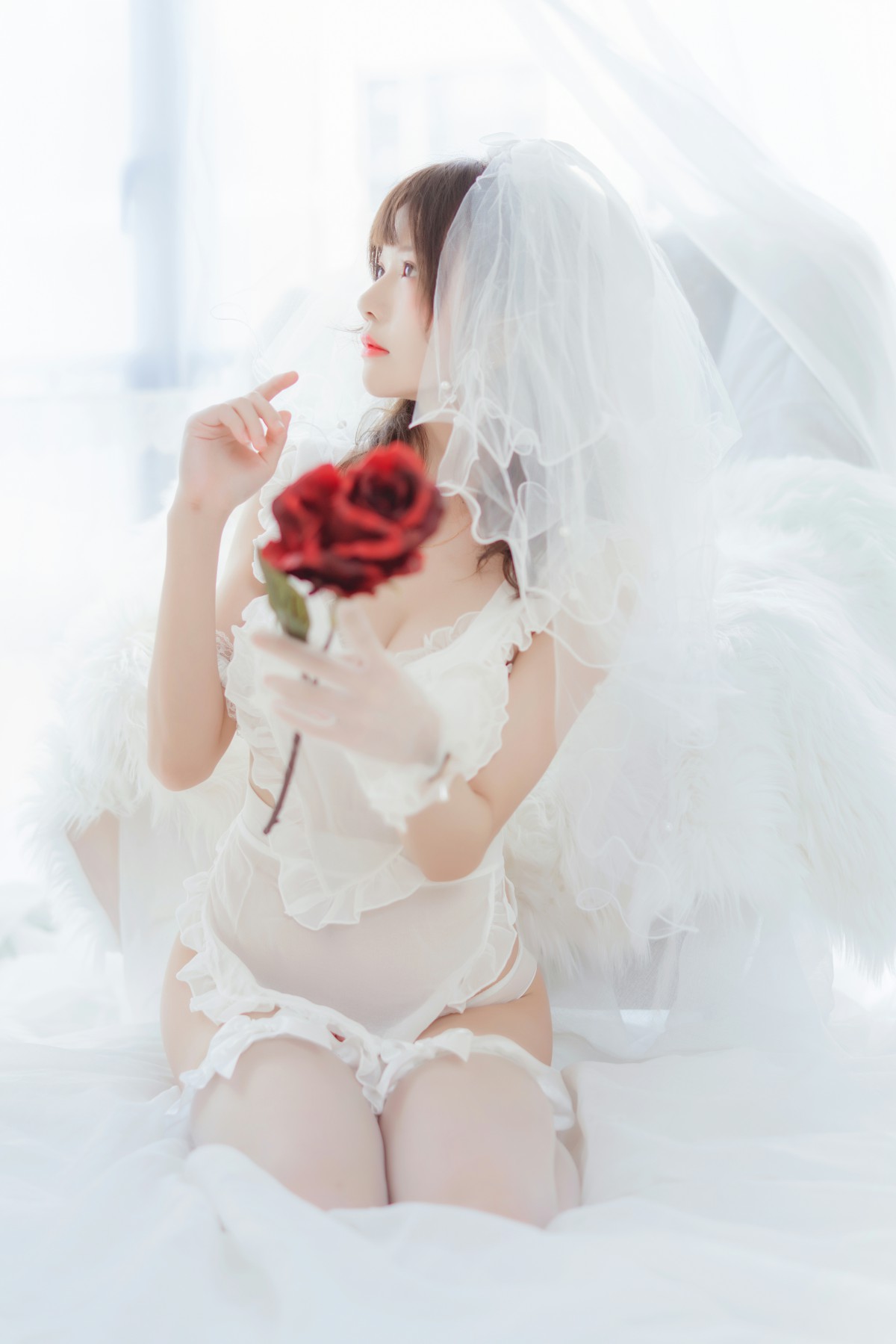图片[5]-[Cosplay]桜桃喵 – 轻纱 – COSPLAY-小爱·美女部落