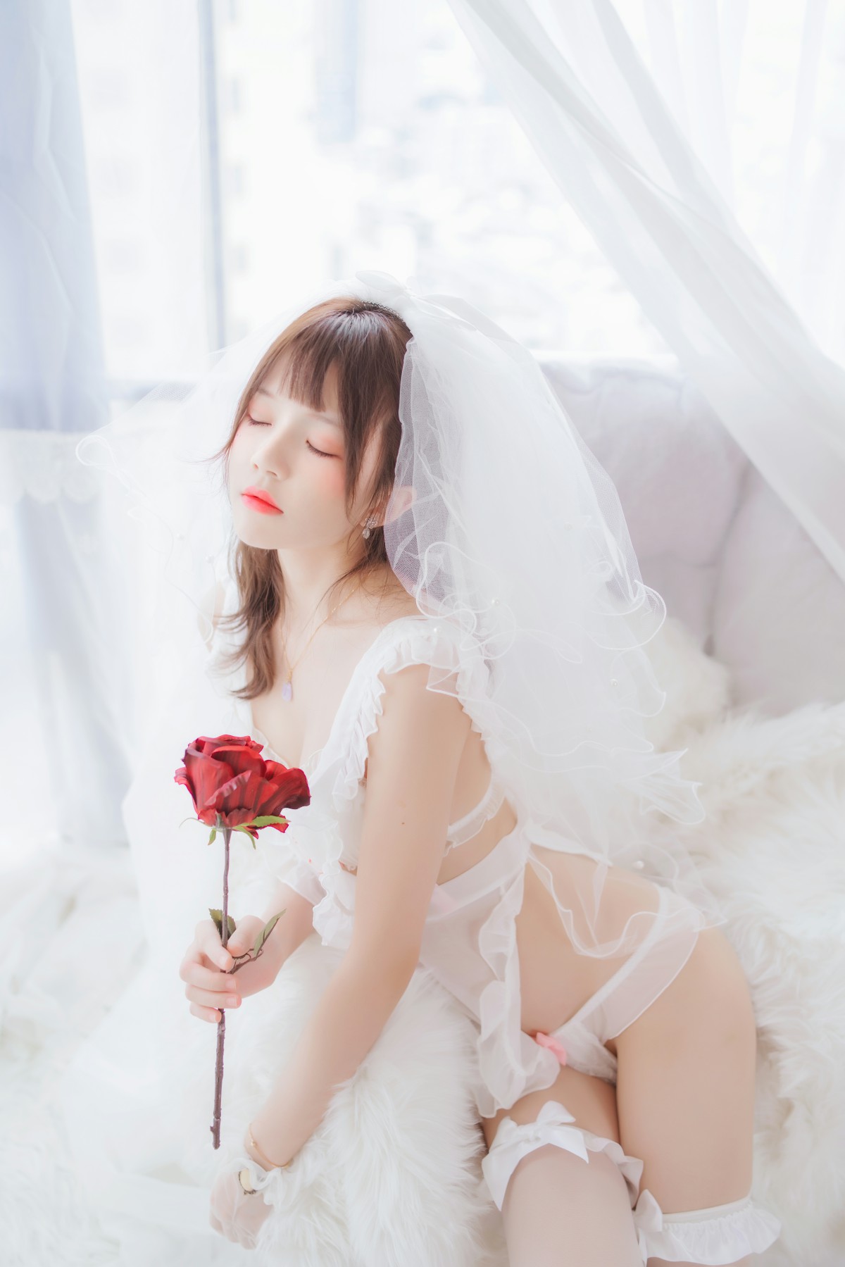 图片[13]-[Cosplay]桜桃喵 – 轻纱 – COSPLAY-小爱·美女部落