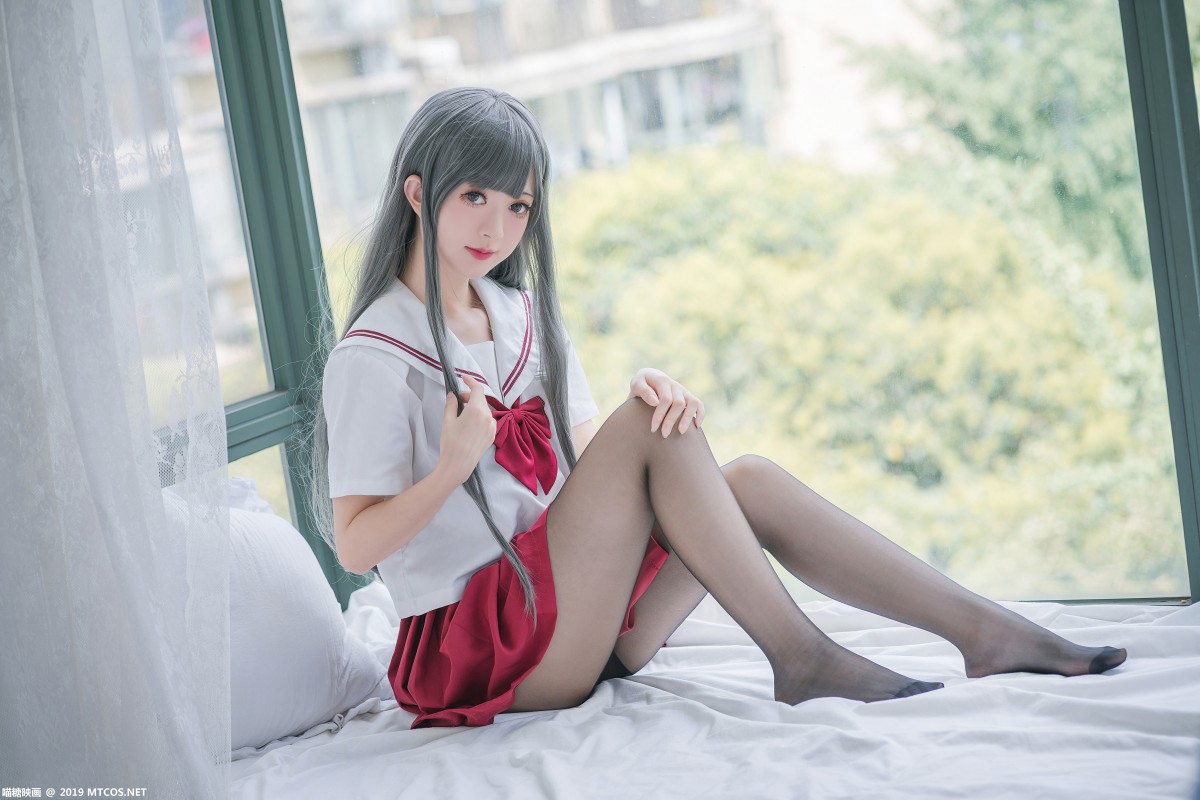 图片[6]-[喵糖映画]VOL.017 白发魔女 – COSPLAY-小爱·美女部落