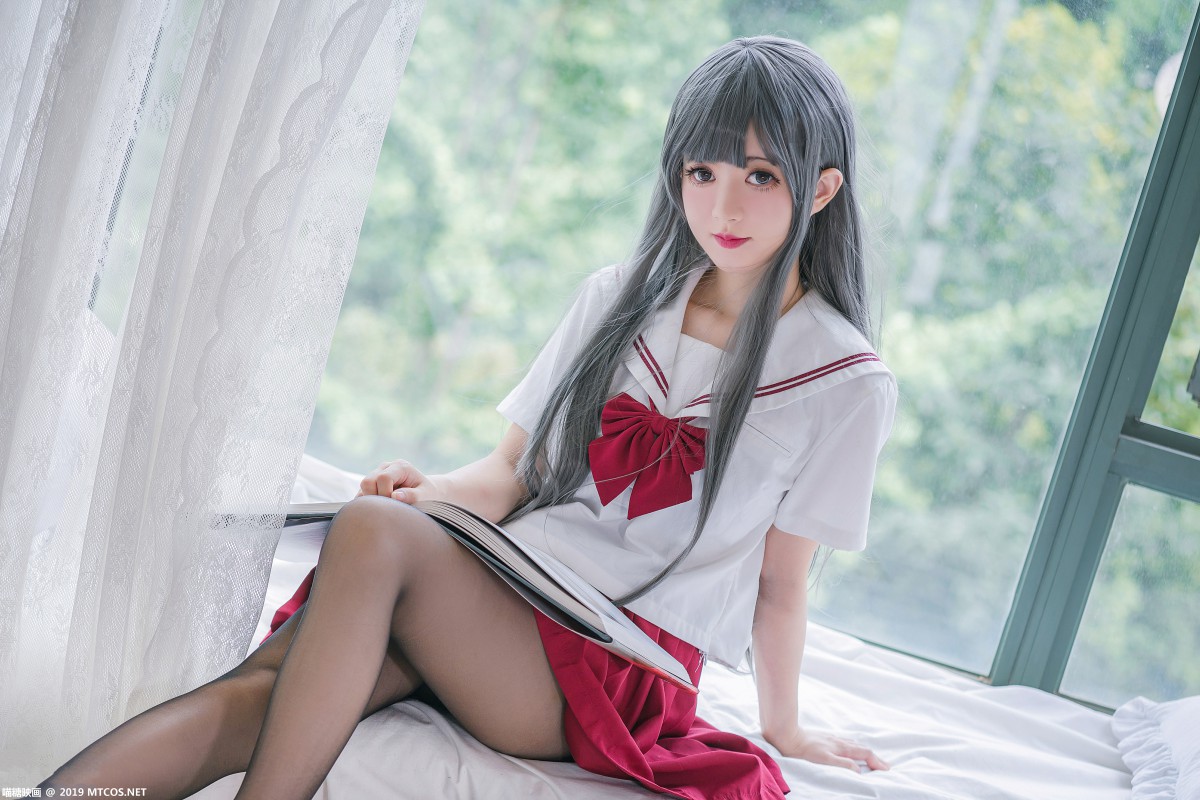 图片[8]-[喵糖映画]VOL.017 白发魔女 – COSPLAY-小爱·美女部落
