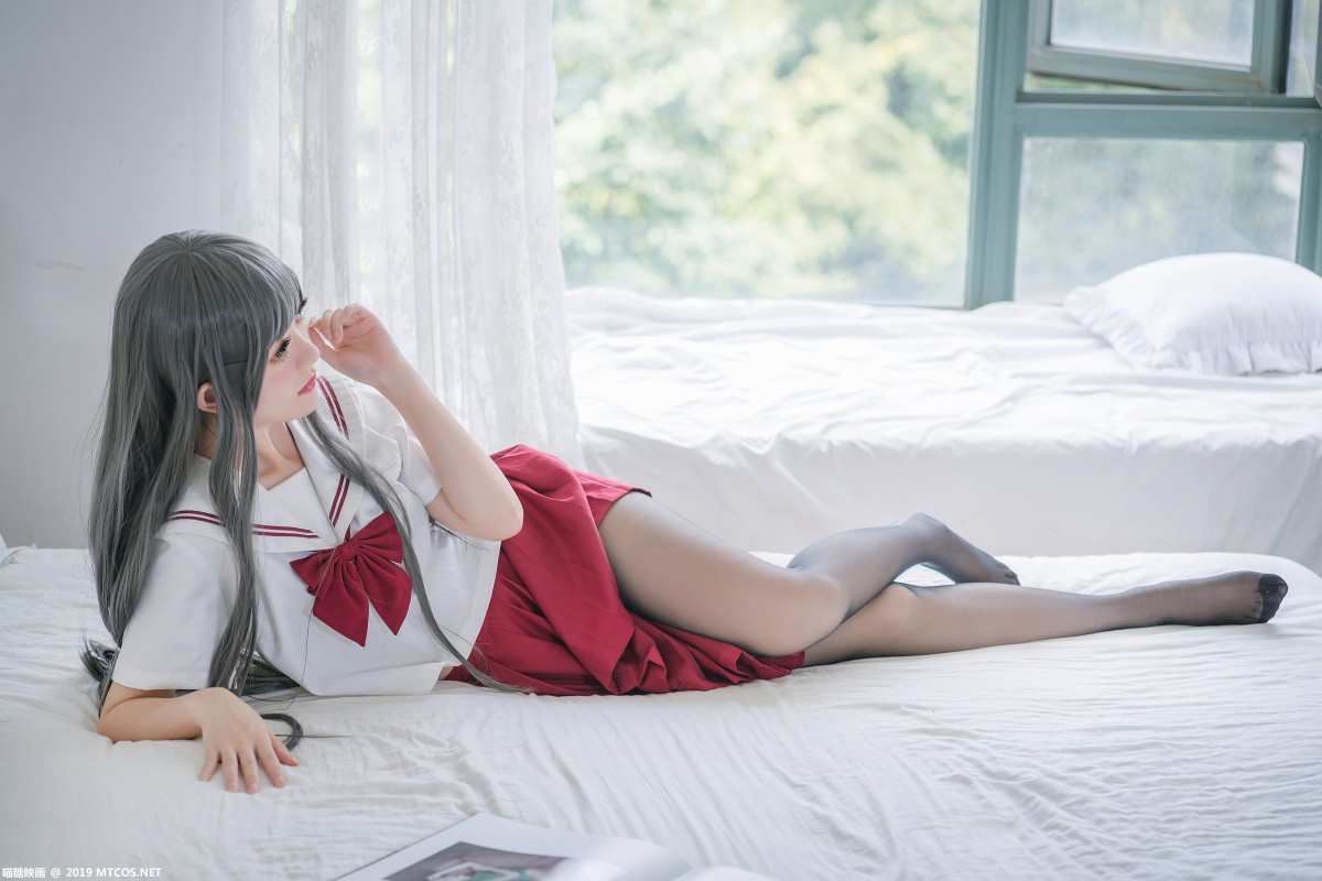 图片[10]-[喵糖映画]VOL.017 白发魔女 – COSPLAY-小爱·美女部落
