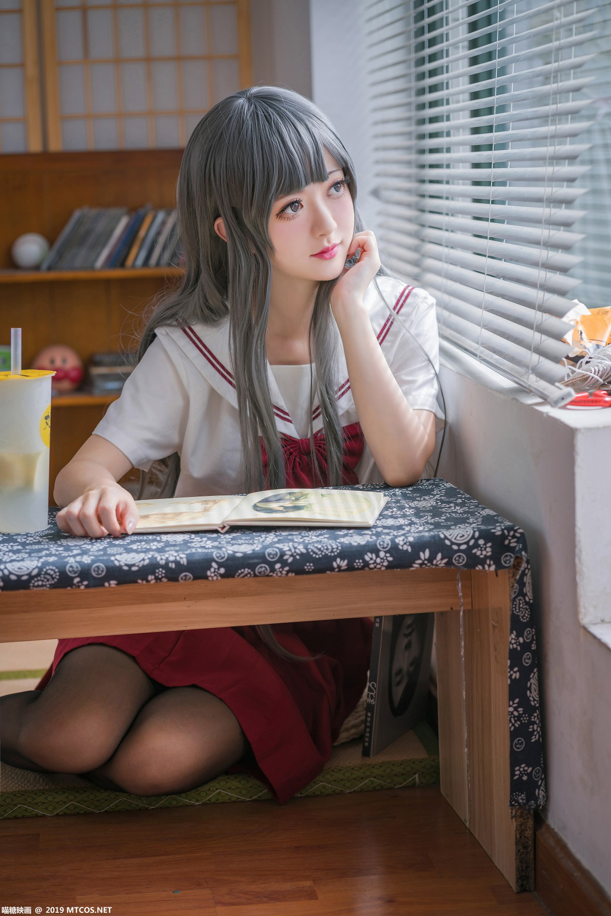 图片[20]-[喵糖映画]VOL.017 白发魔女 – COSPLAY-小爱·美女部落