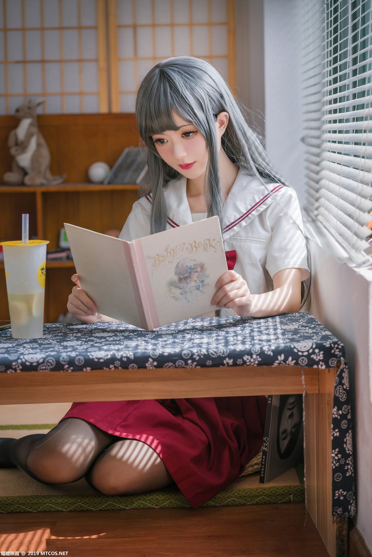 图片[21]-[喵糖映画]VOL.017 白发魔女 – COSPLAY-小爱·美女部落