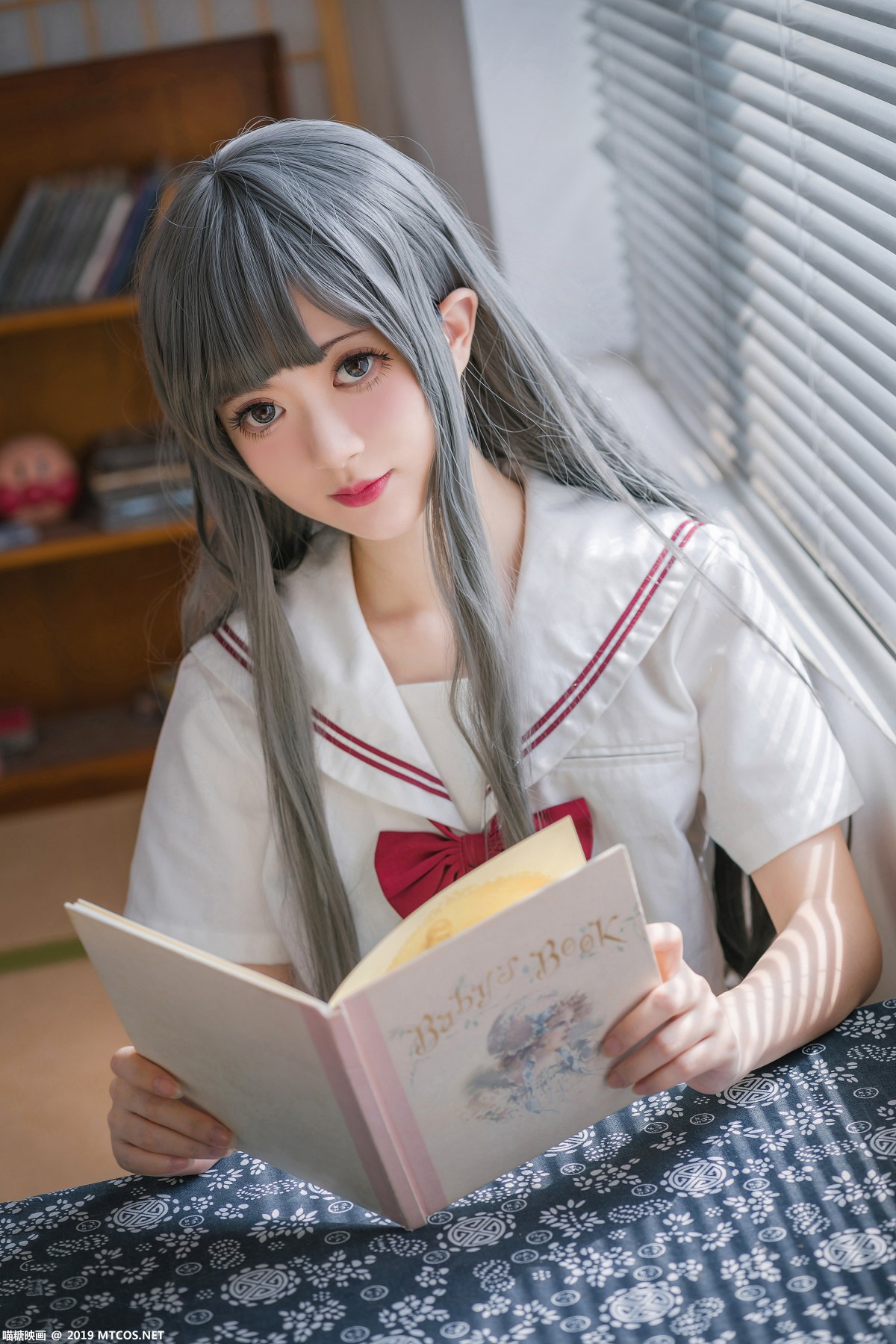 图片[22]-[喵糖映画]VOL.017 白发魔女 – COSPLAY-小爱·美女部落