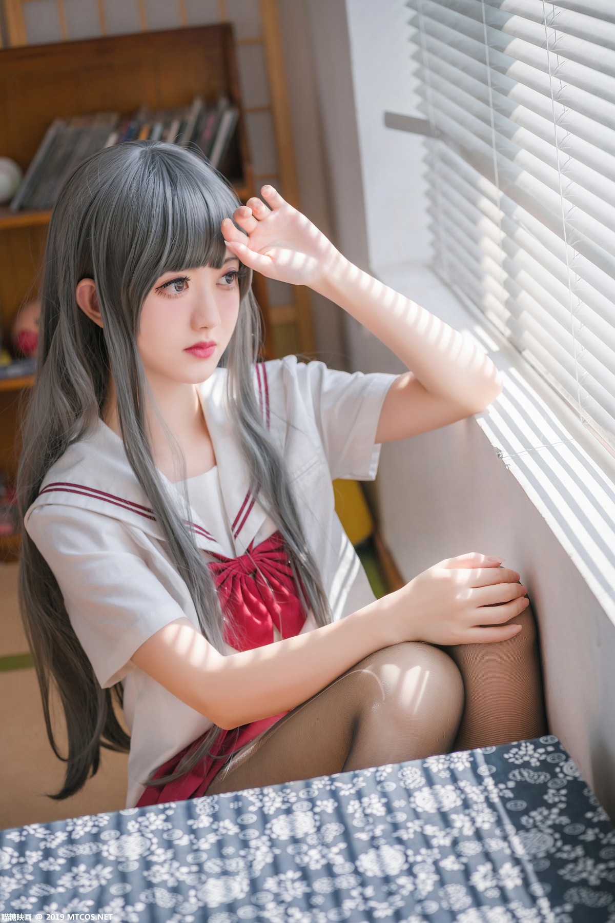 图片[28]-[喵糖映画]VOL.017 白发魔女 – COSPLAY-小爱·美女部落
