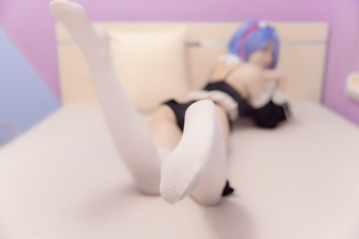图片[12]-[Cosplay]南桃Momoko – 蕾姆内衣 – COSPLAY-小爱·美女部落
