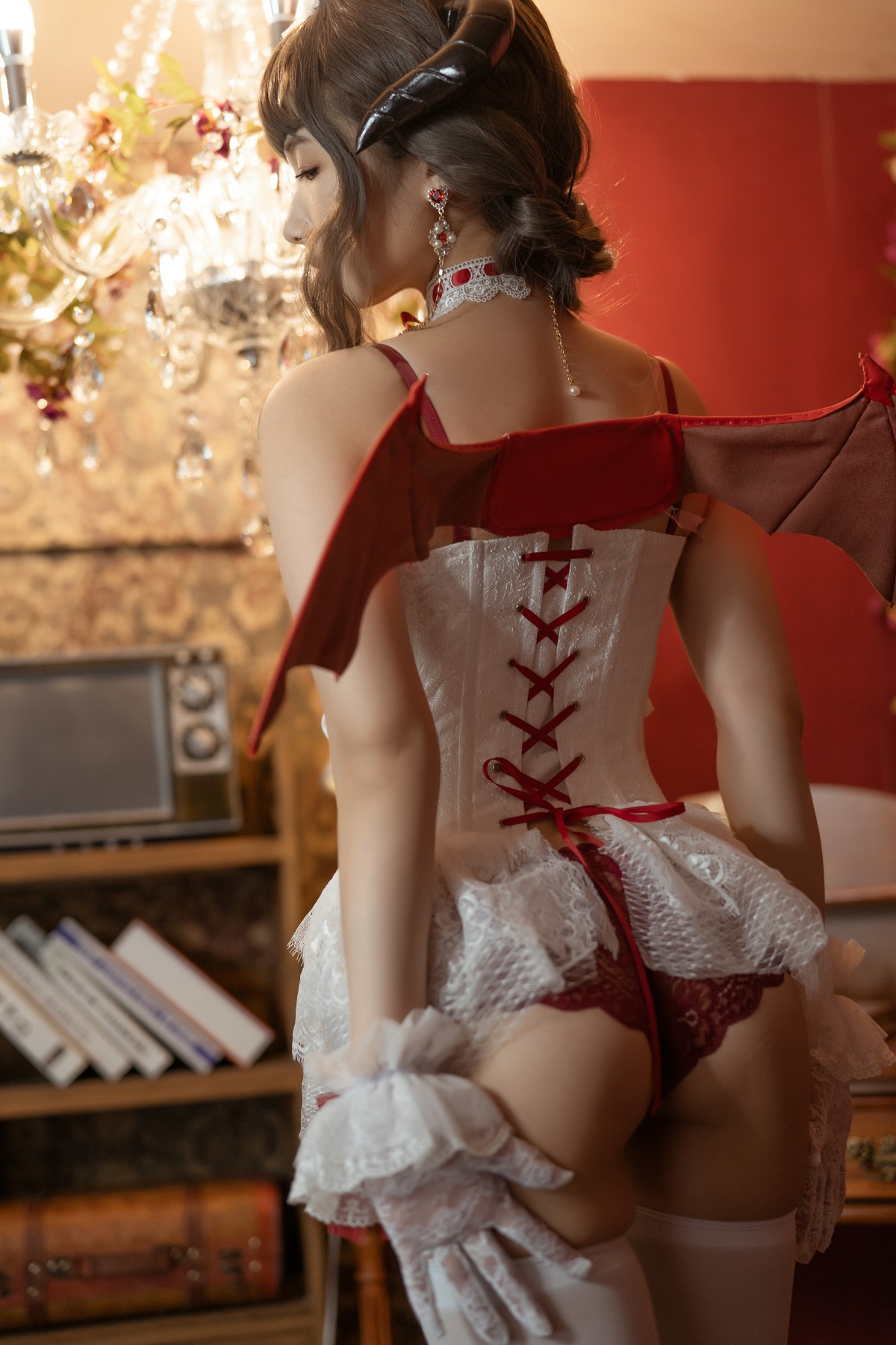 图片[4]-[Cosplay]雯妹不讲道理 – 魅魔 Elegant d – COSPLAY-小爱·美女部落