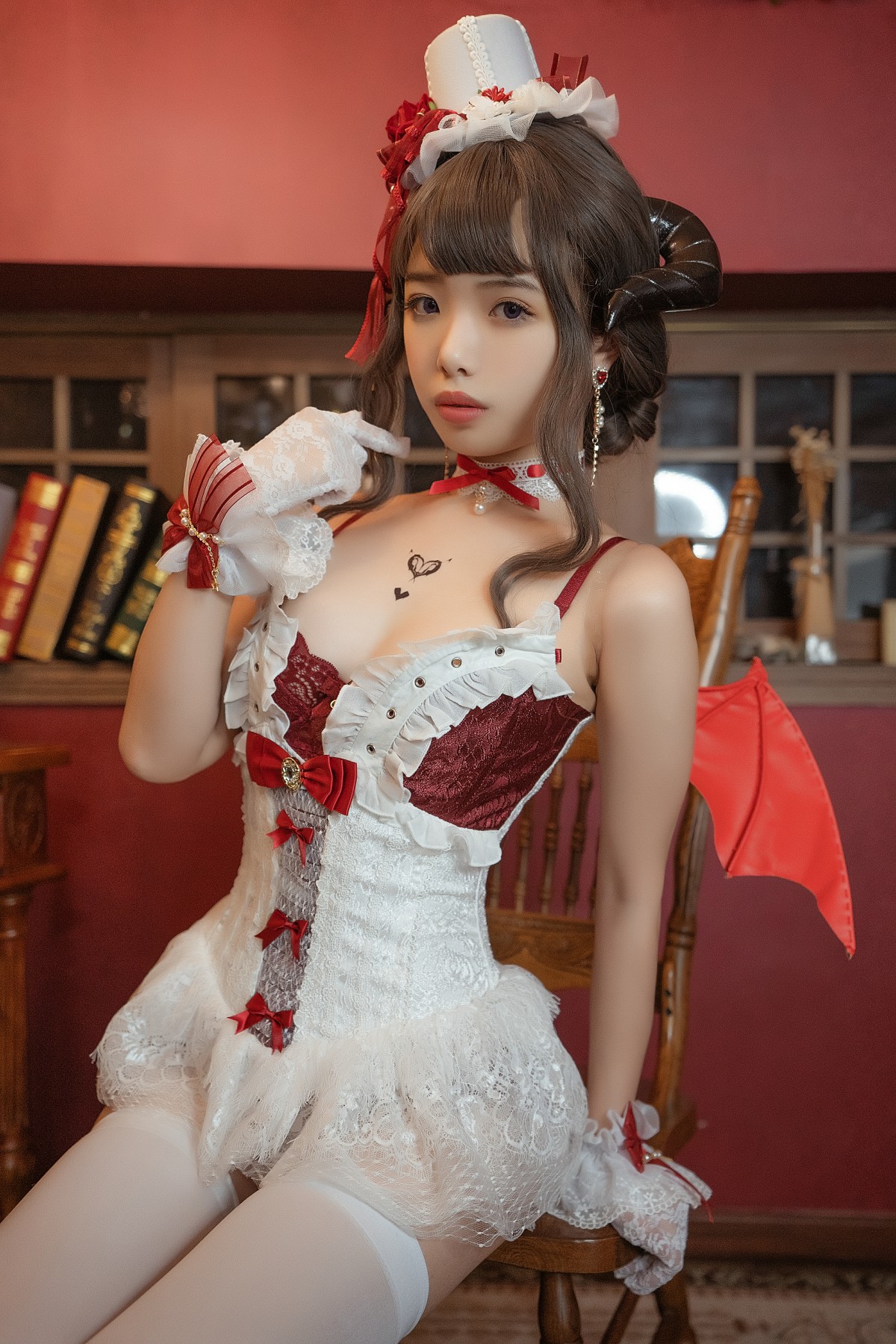 图片[12]-[Cosplay]雯妹不讲道理 – 魅魔 Elegant d – COSPLAY-小爱·美女部落