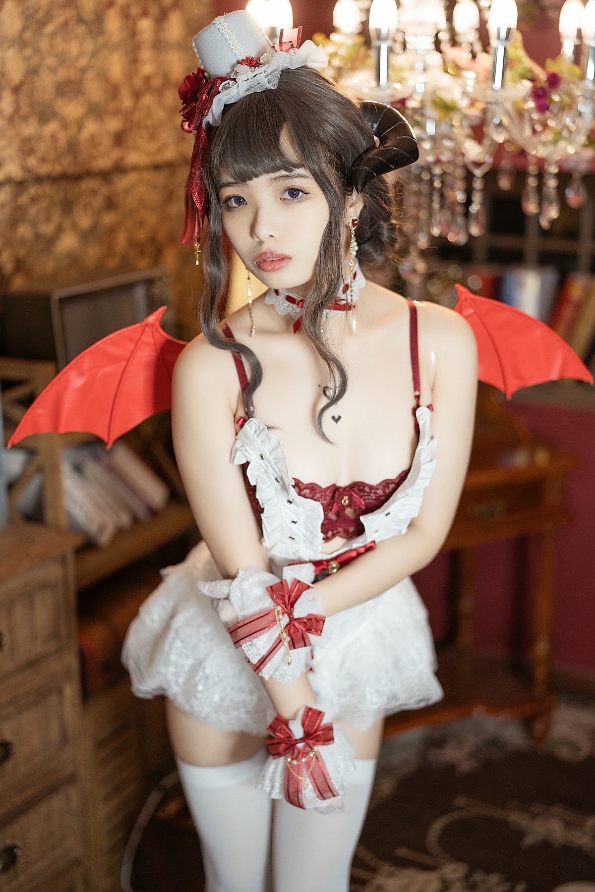 图片[23]-[Cosplay]雯妹不讲道理 – 魅魔 Elegant d – COSPLAY-小爱·美女部落