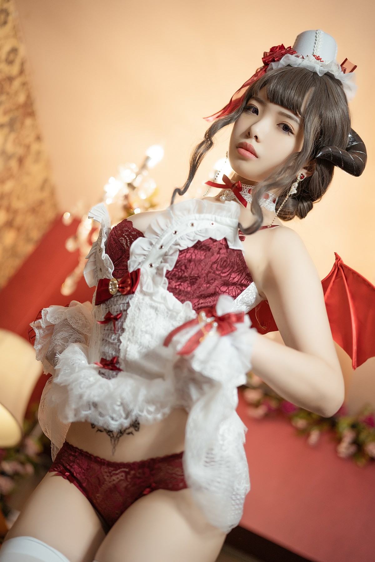 图片[27]-[Cosplay]雯妹不讲道理 – 魅魔 Elegant d – COSPLAY-小爱·美女部落