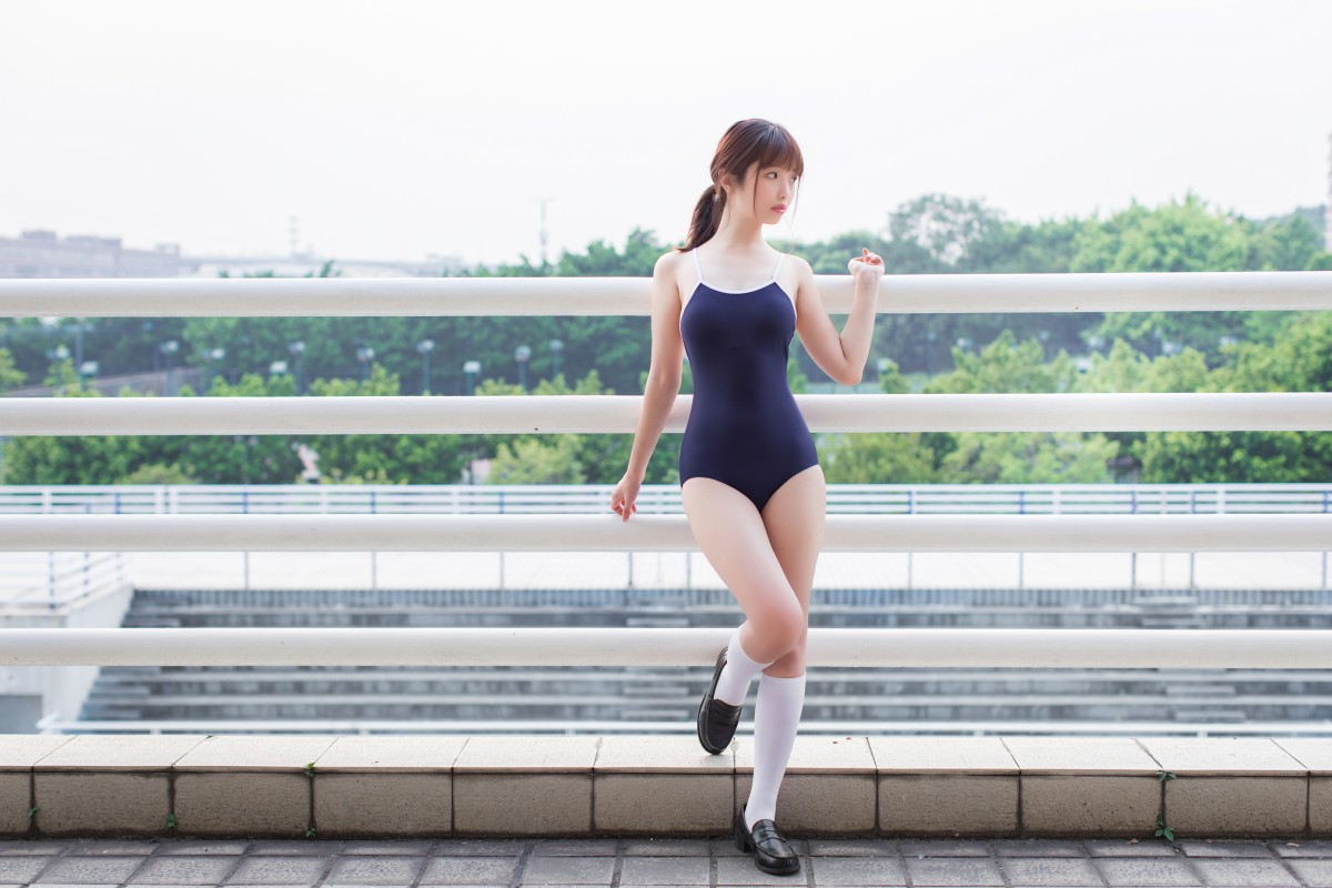 图片[20]-[Cosplay]雯妹不讲道理 – JK 白丝 死库水 – COSPLAY-小爱·美女部落