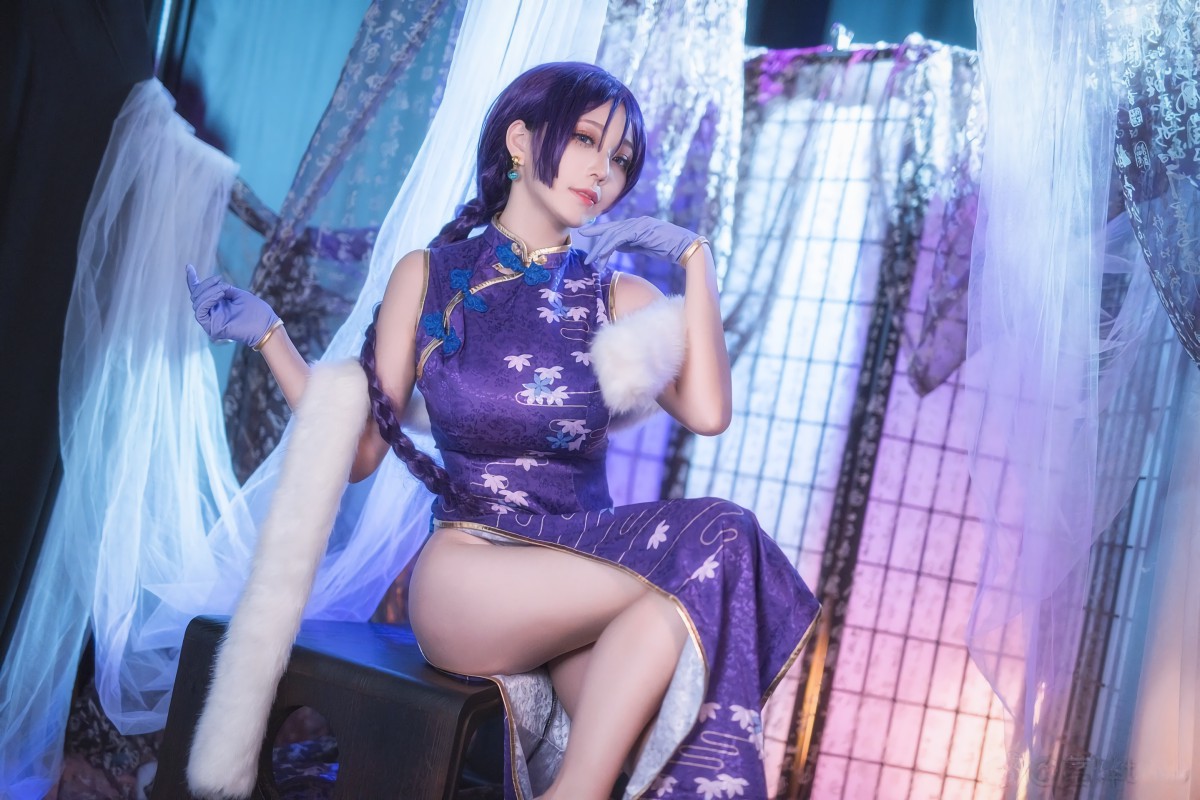 图片[5]-[Cosplay]菌烨tako – FGO奶光旗袍 – COSPLAY-小爱·美女部落