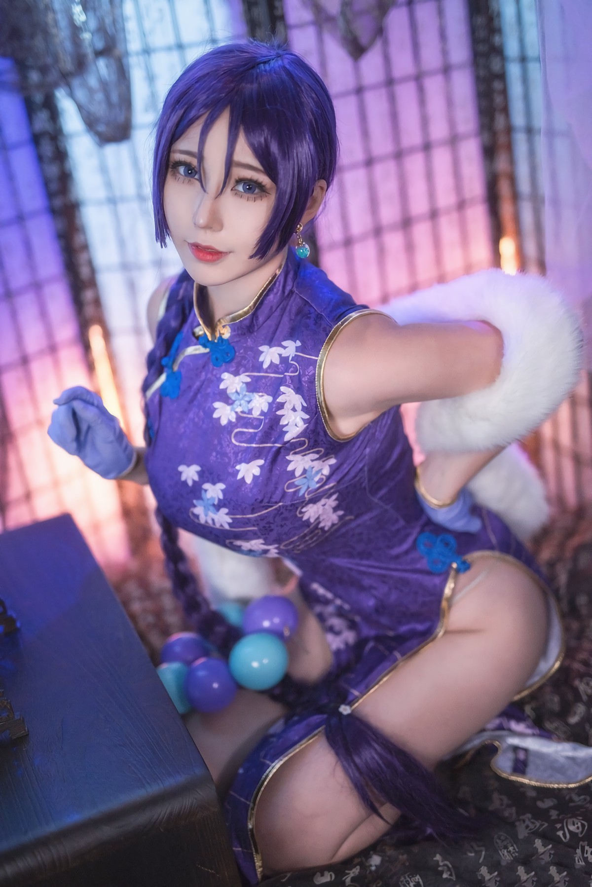 图片[7]-[Cosplay]菌烨tako – FGO奶光旗袍 – COSPLAY-小爱·美女部落