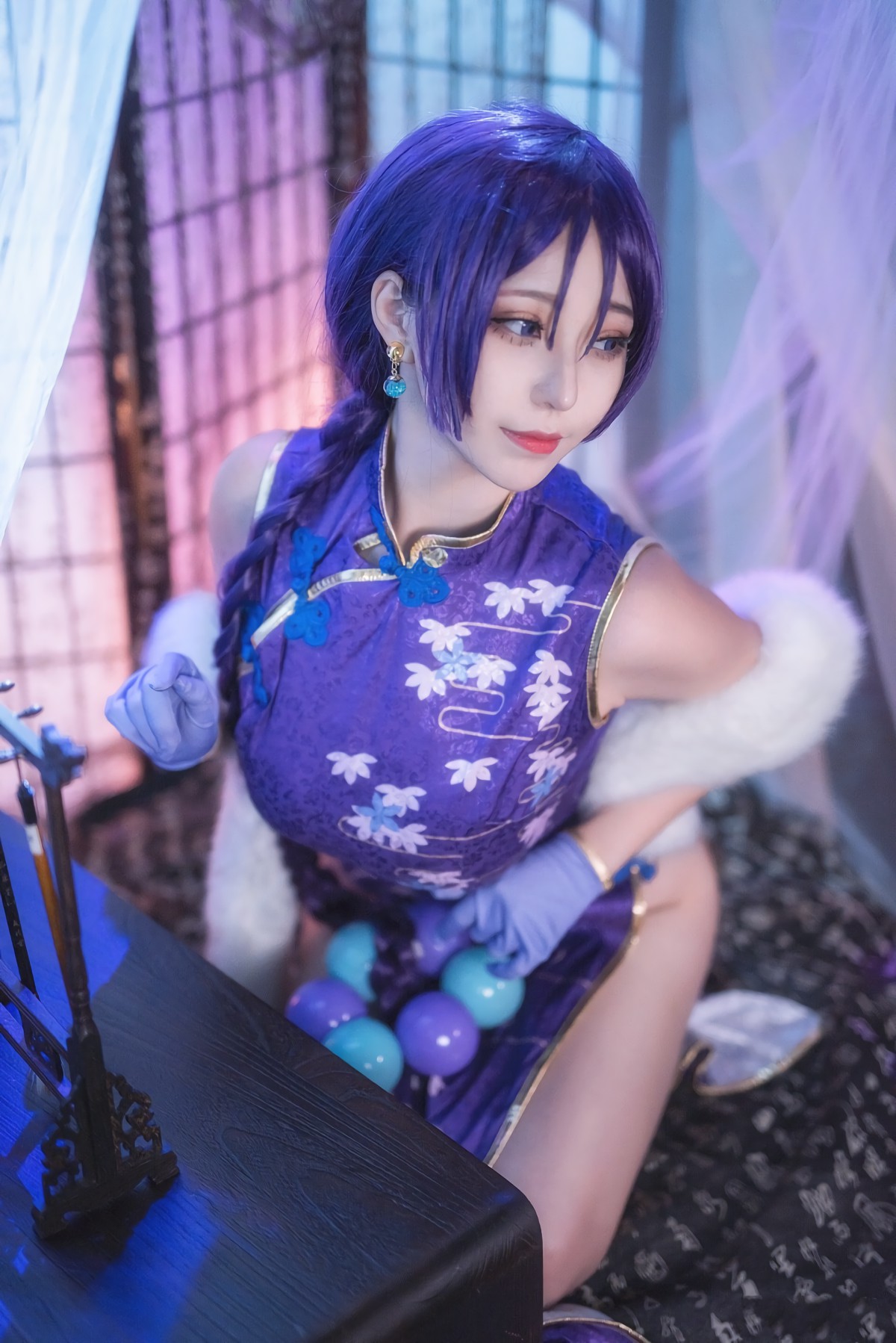 图片[9]-[Cosplay]菌烨tako – FGO奶光旗袍 – COSPLAY-小爱·美女部落
