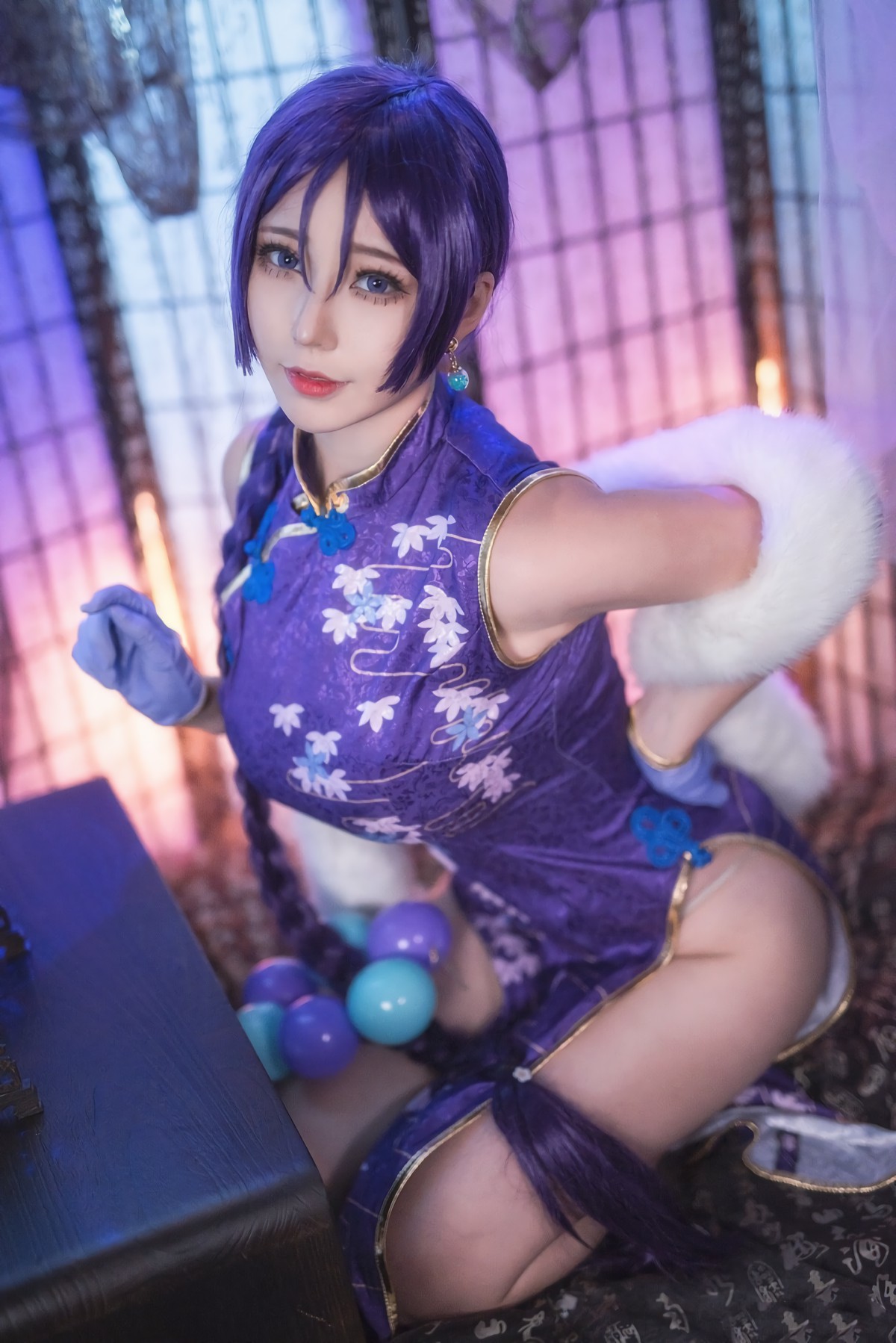 图片[10]-[Cosplay]菌烨tako – FGO奶光旗袍 – COSPLAY-小爱·美女部落