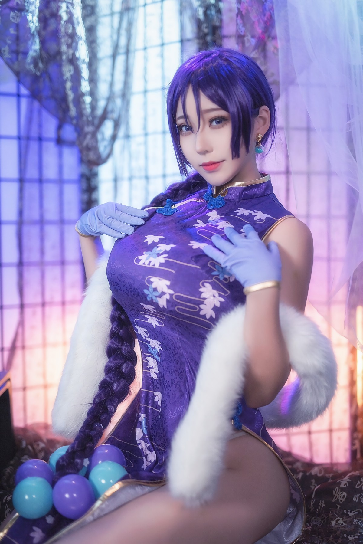 图片[12]-[Cosplay]菌烨tako – FGO奶光旗袍 – COSPLAY-小爱·美女部落