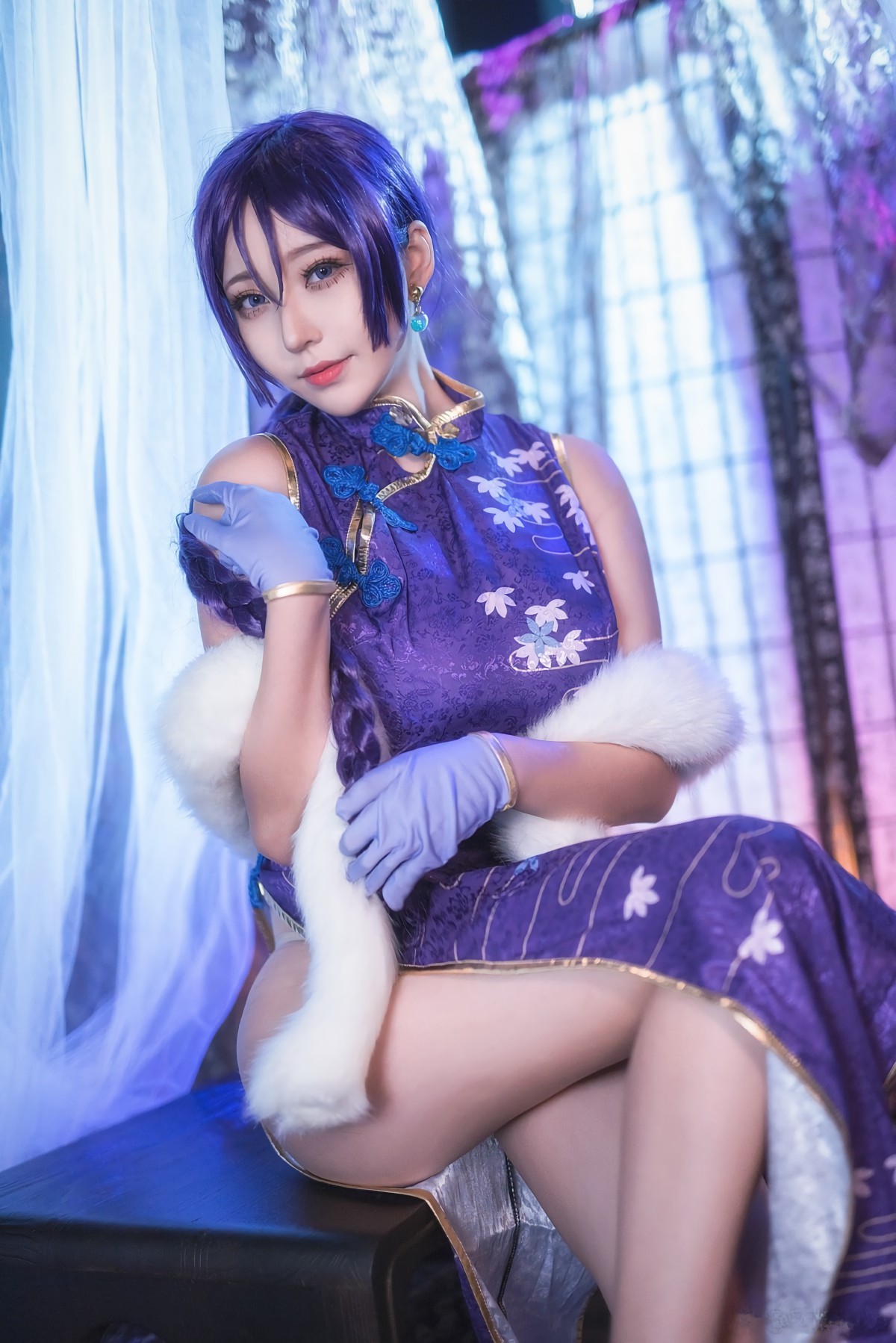 图片[17]-[Cosplay]菌烨tako – FGO奶光旗袍 – COSPLAY-小爱·美女部落