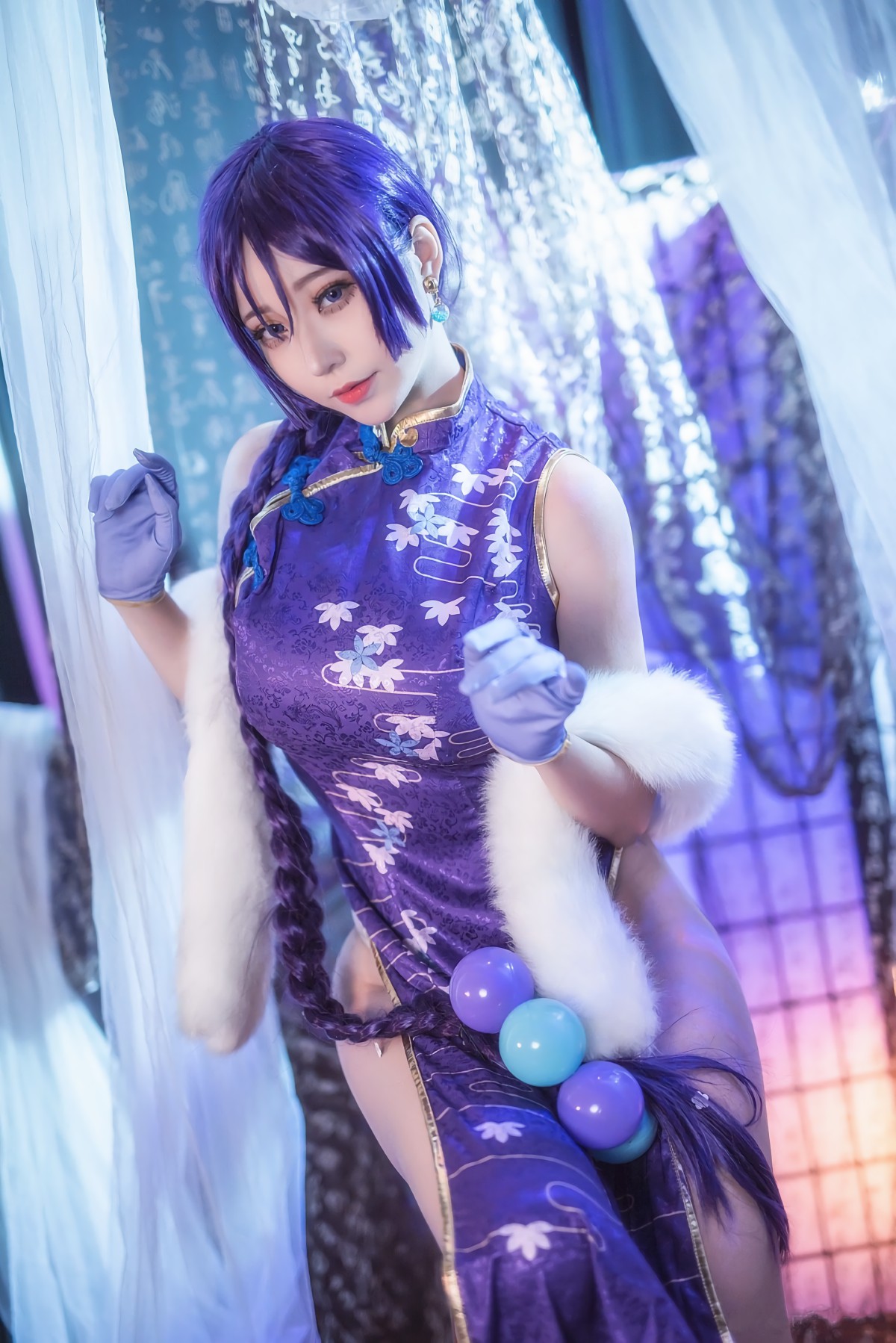 图片[19]-[Cosplay]菌烨tako – FGO奶光旗袍 – COSPLAY-小爱·美女部落