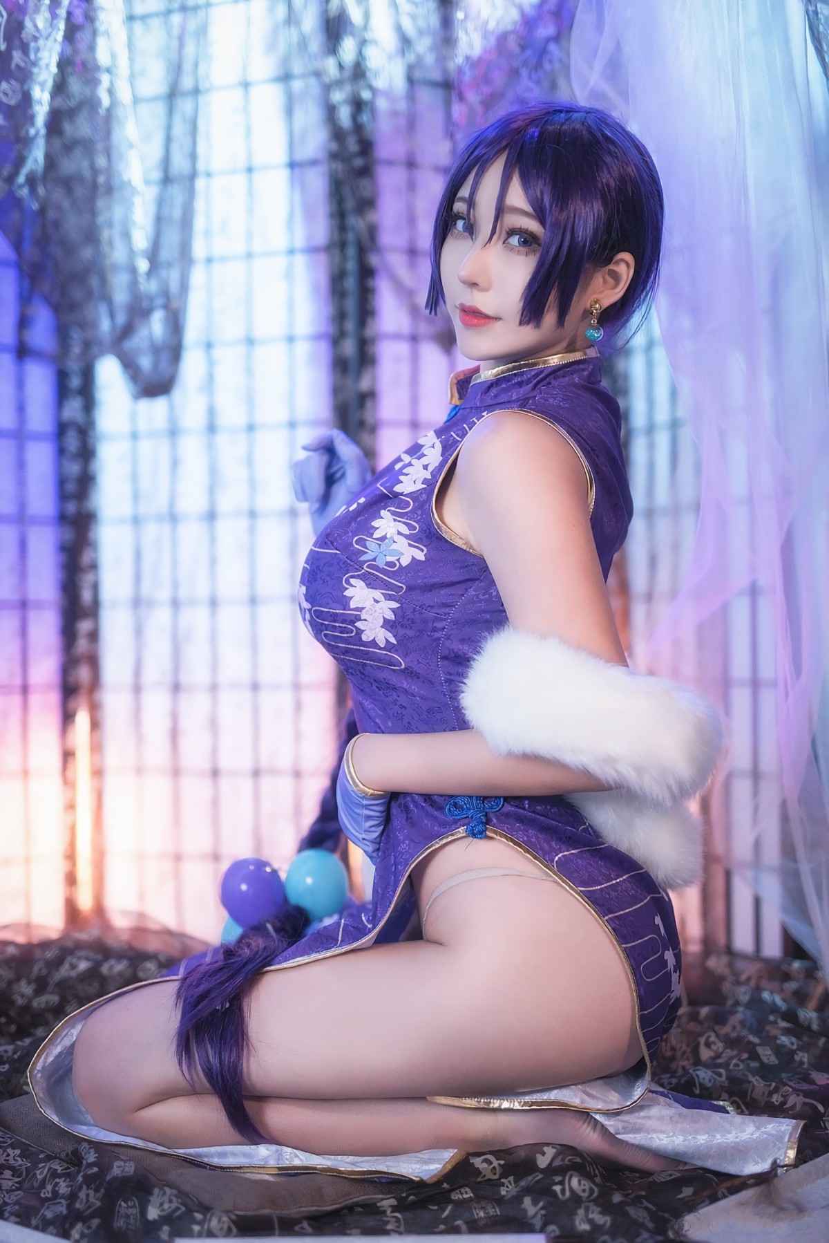 图片[18]-[Cosplay]菌烨tako – FGO奶光旗袍 – COSPLAY-小爱·美女部落