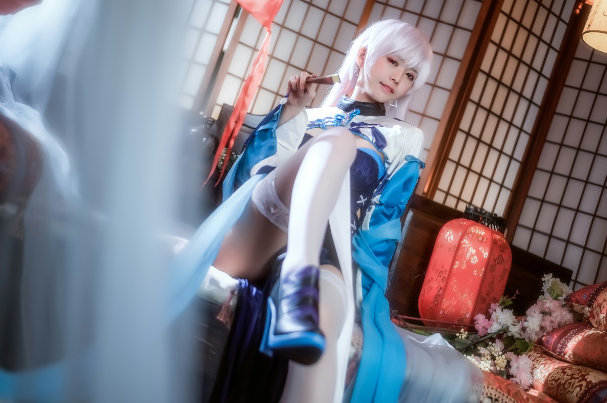 [Cosplay]鳗鱼霏儿 – 碧蓝华裳 贝姐 – COSPLAY-小爱·美女部落