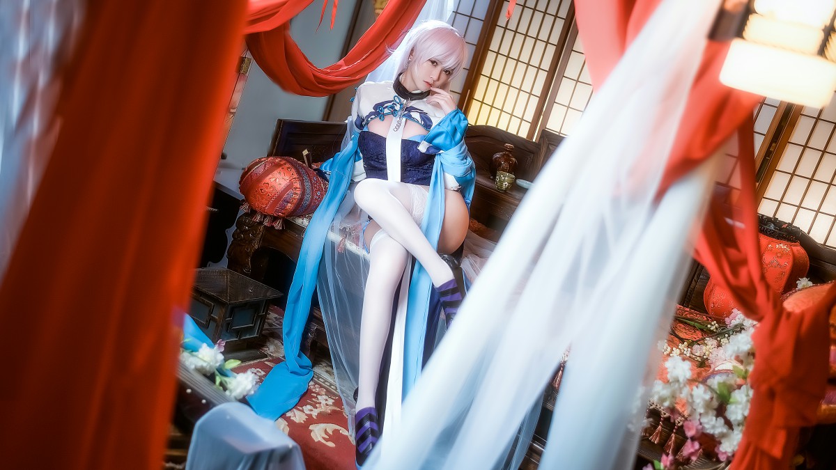 图片[5]-[Cosplay]鳗鱼霏儿 – 碧蓝华裳 贝姐 – COSPLAY-小爱·美女部落