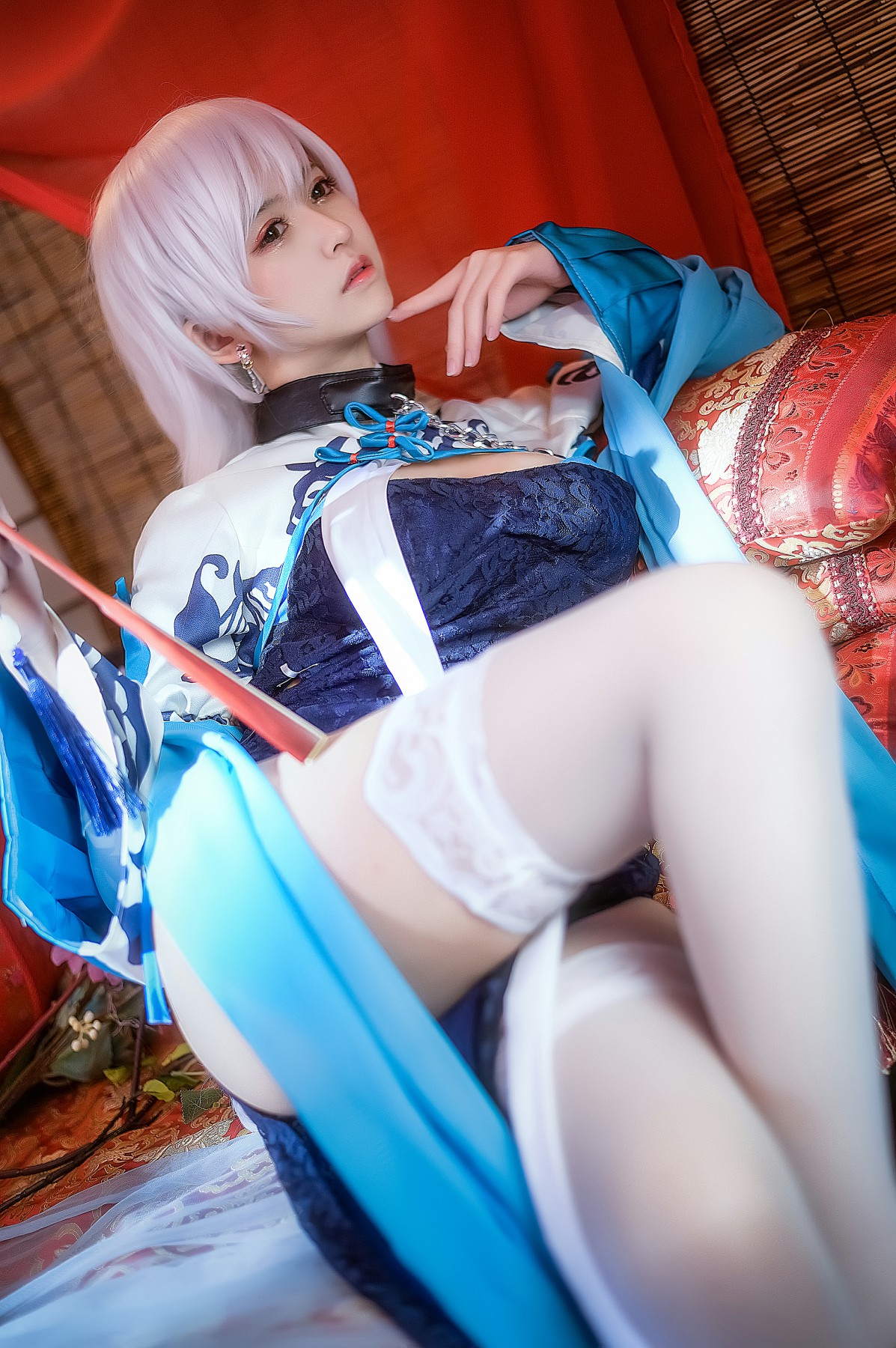 图片[4]-[Cosplay]鳗鱼霏儿 – 碧蓝华裳 贝姐 – COSPLAY-小爱·美女部落