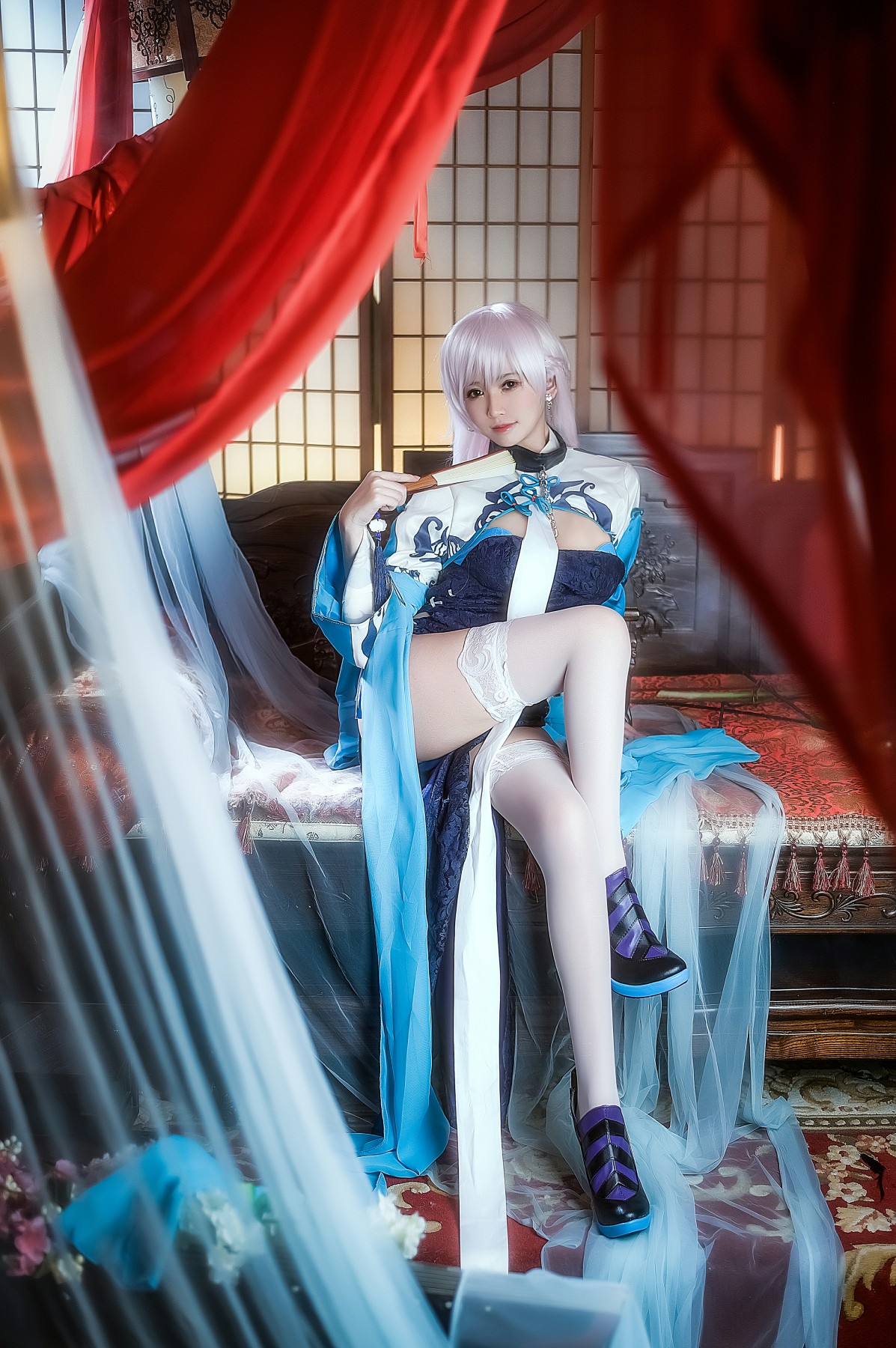 图片[10]-[Cosplay]鳗鱼霏儿 – 碧蓝华裳 贝姐 – COSPLAY-小爱·美女部落