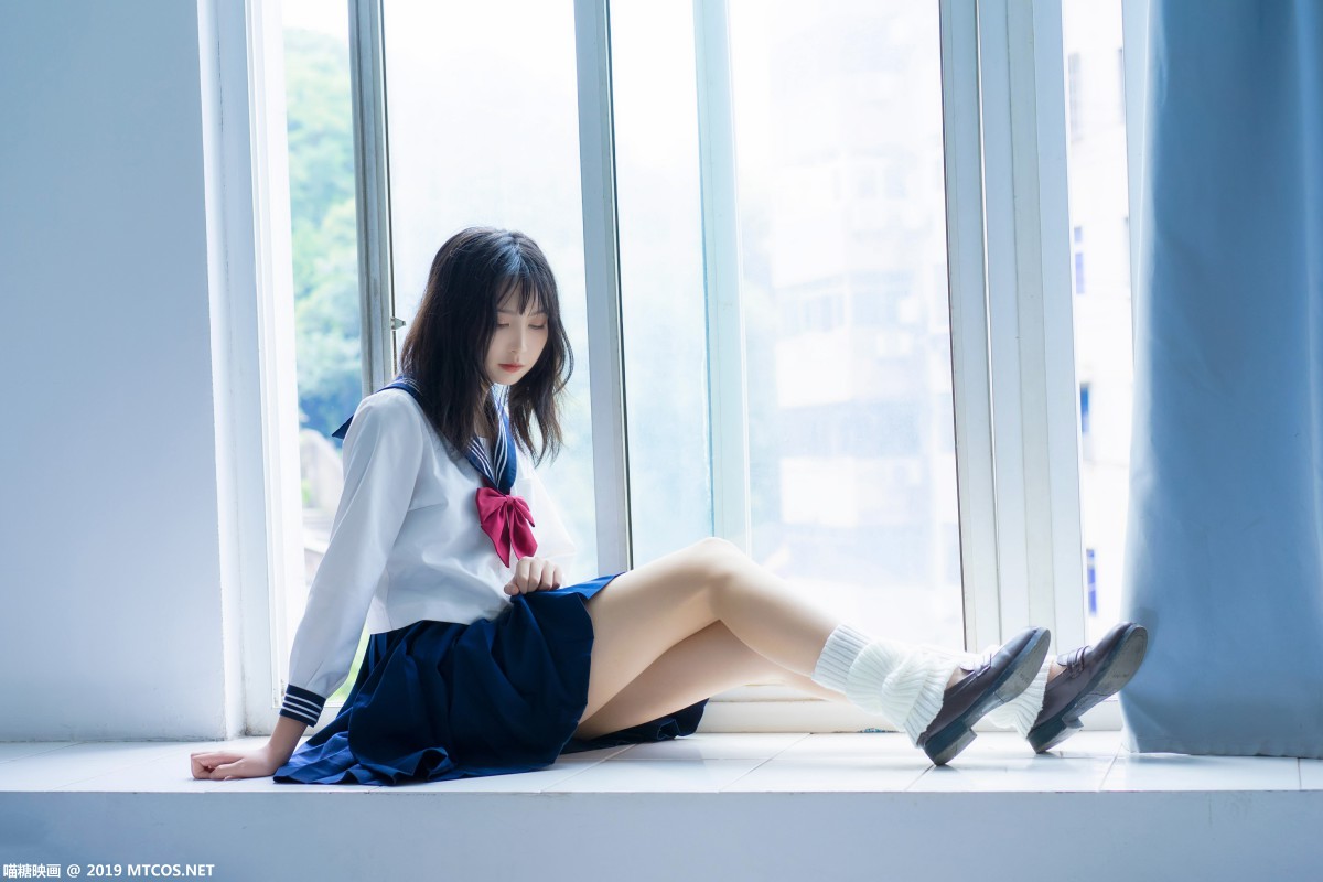 图片[2]-[喵糖映画]VOL.014 日系萌妹 – COSPLAY-小爱·美女部落