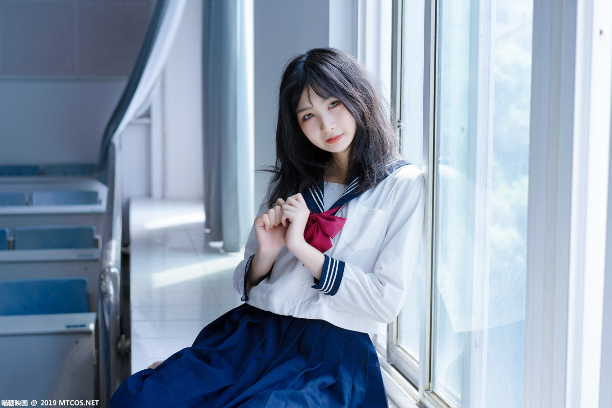 图片[19]-[喵糖映画]VOL.014 日系萌妹 – COSPLAY-小爱·美女部落